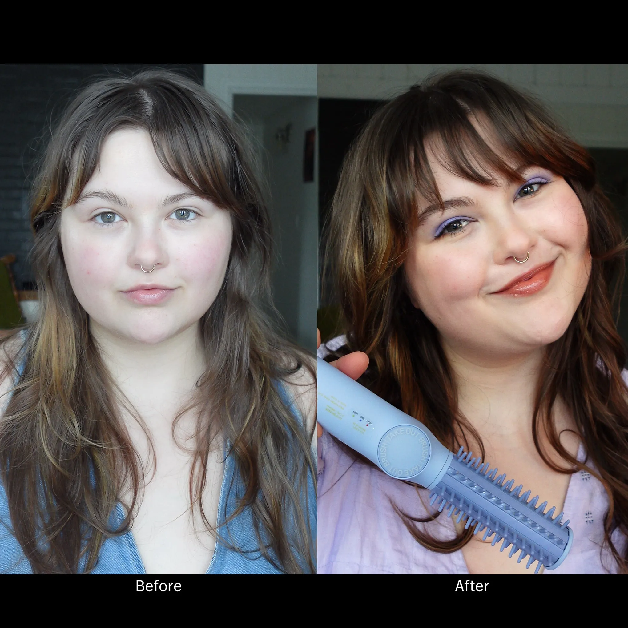 Compact Ceramic Hair Styling Tool - Periwinkle sold by Moma product image thumbnail 3