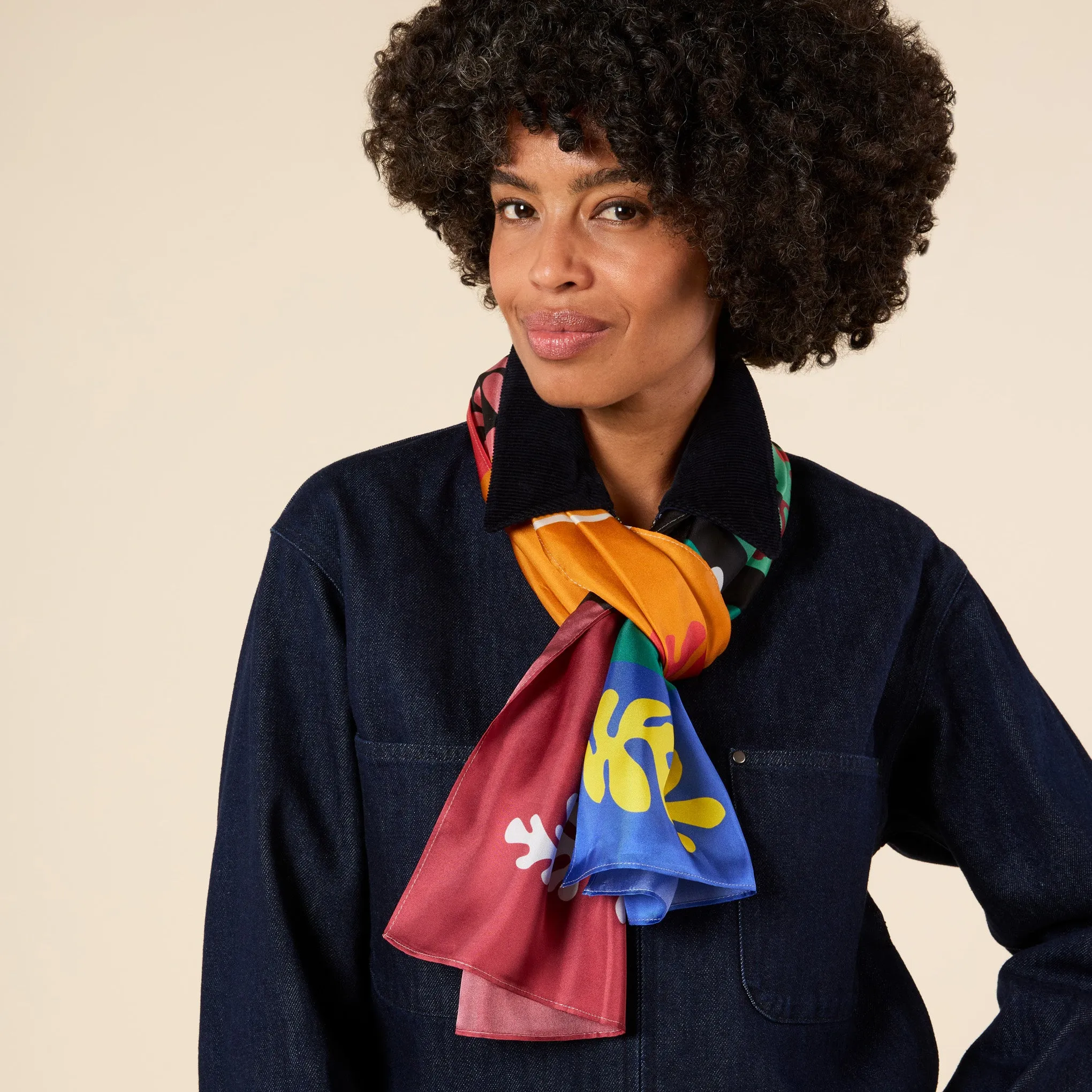 Matisse Les Velours Silk Scarf sold by Moma product image thumbnail 5