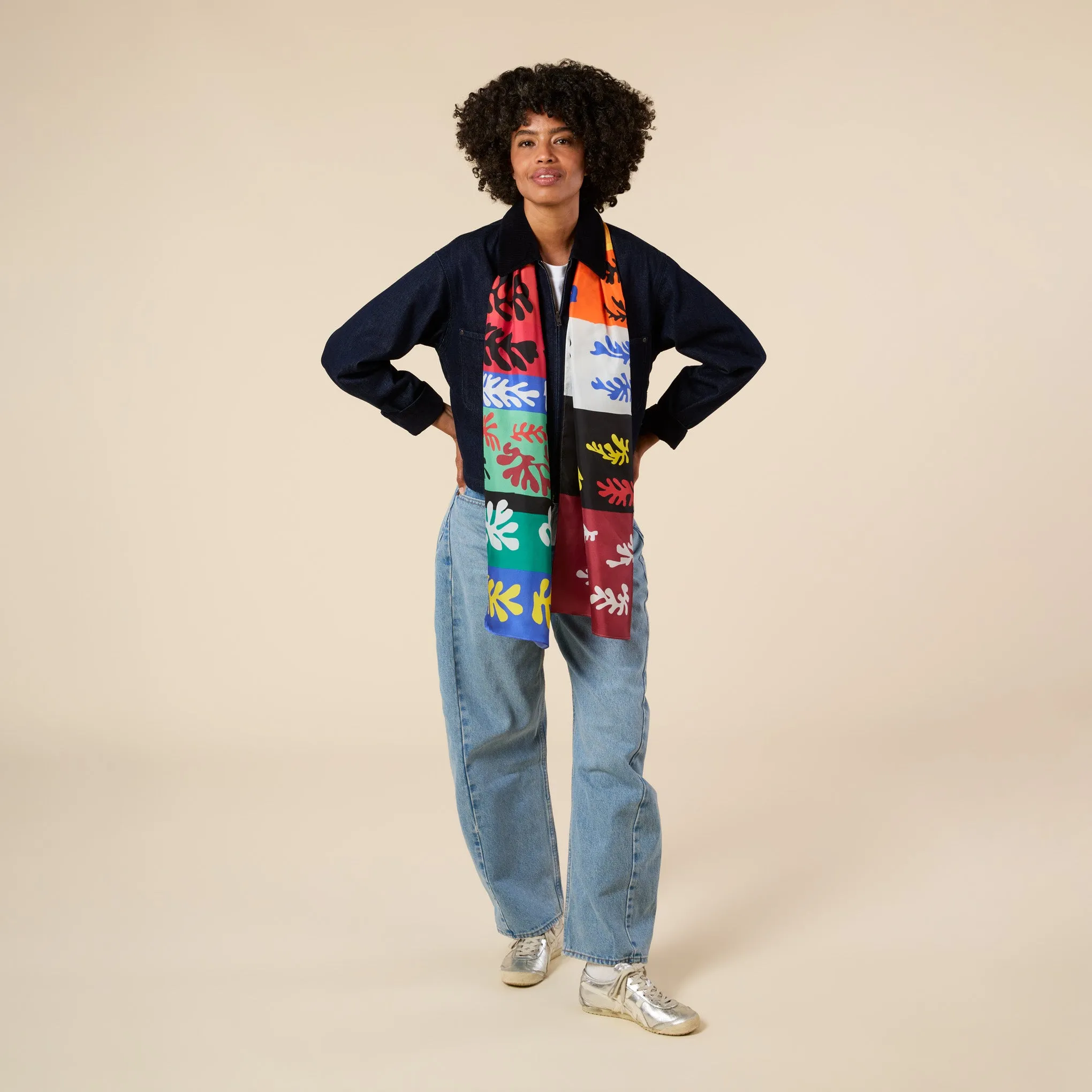 Matisse Les Velours Silk Scarf sold by Moma product image thumbnail 2