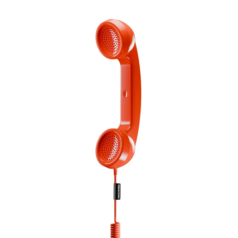 Native Union Retro Pop Phone for Smartphone - Alarm Red sold by Moma