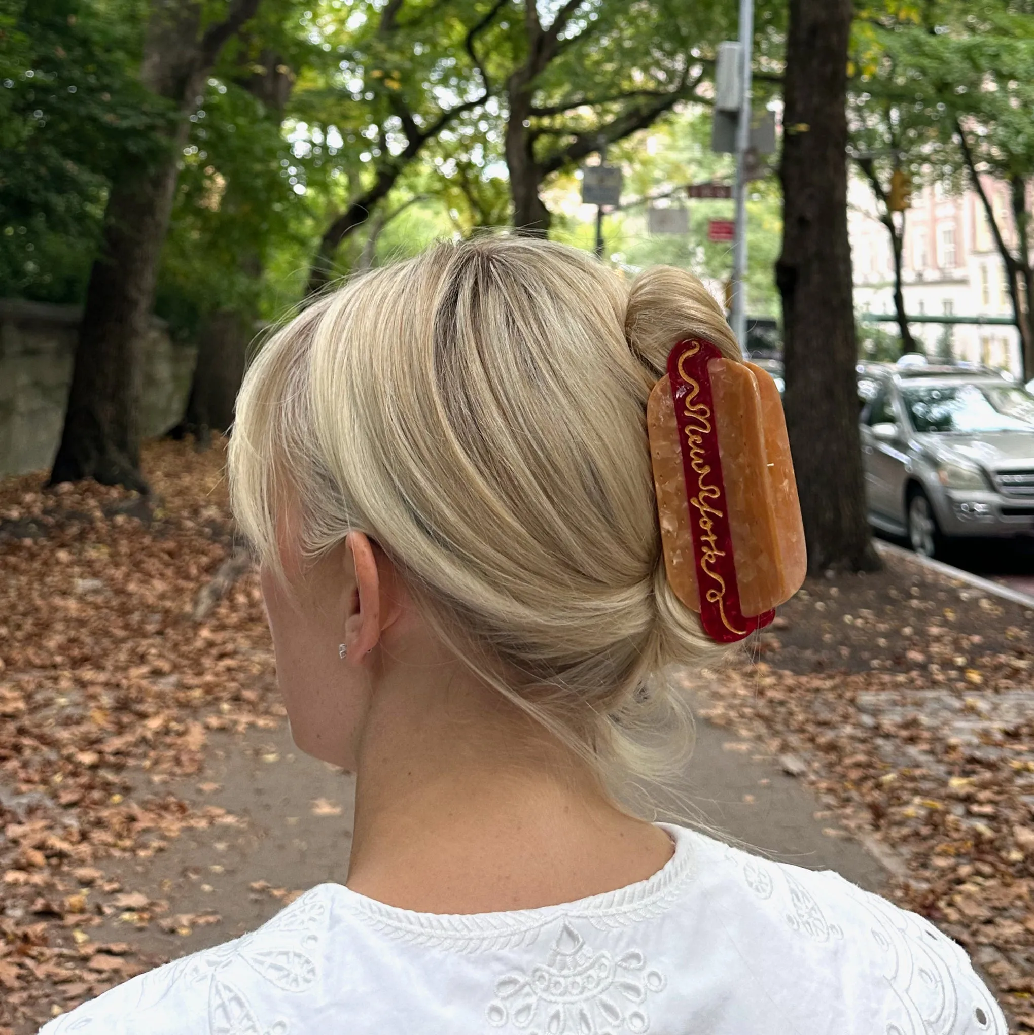 Solar Eclipse Hair Clip - Hot Dog sold by Moma product image thumbnail 2