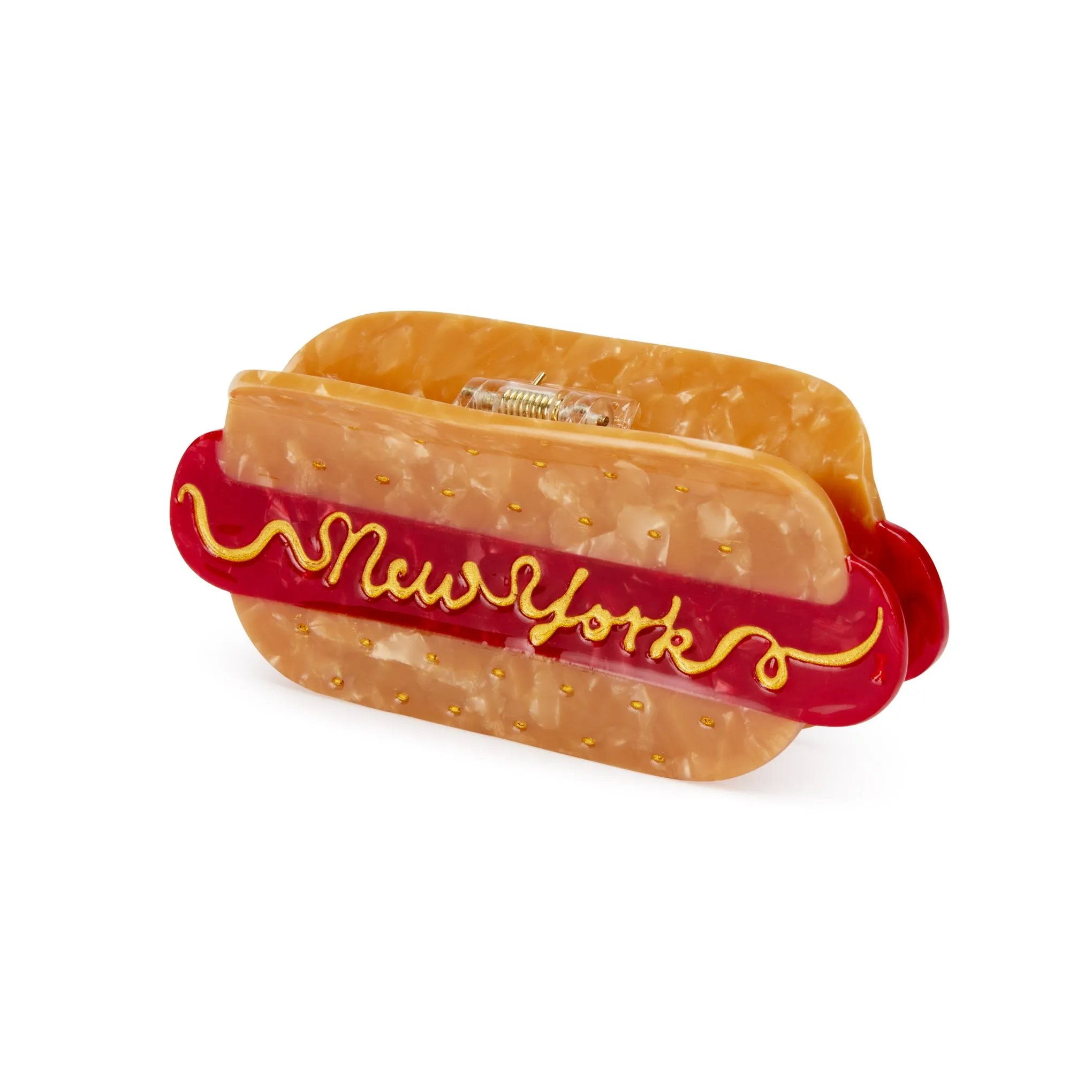 Solar Eclipse Hair Clip - Hot Dog sold by Moma