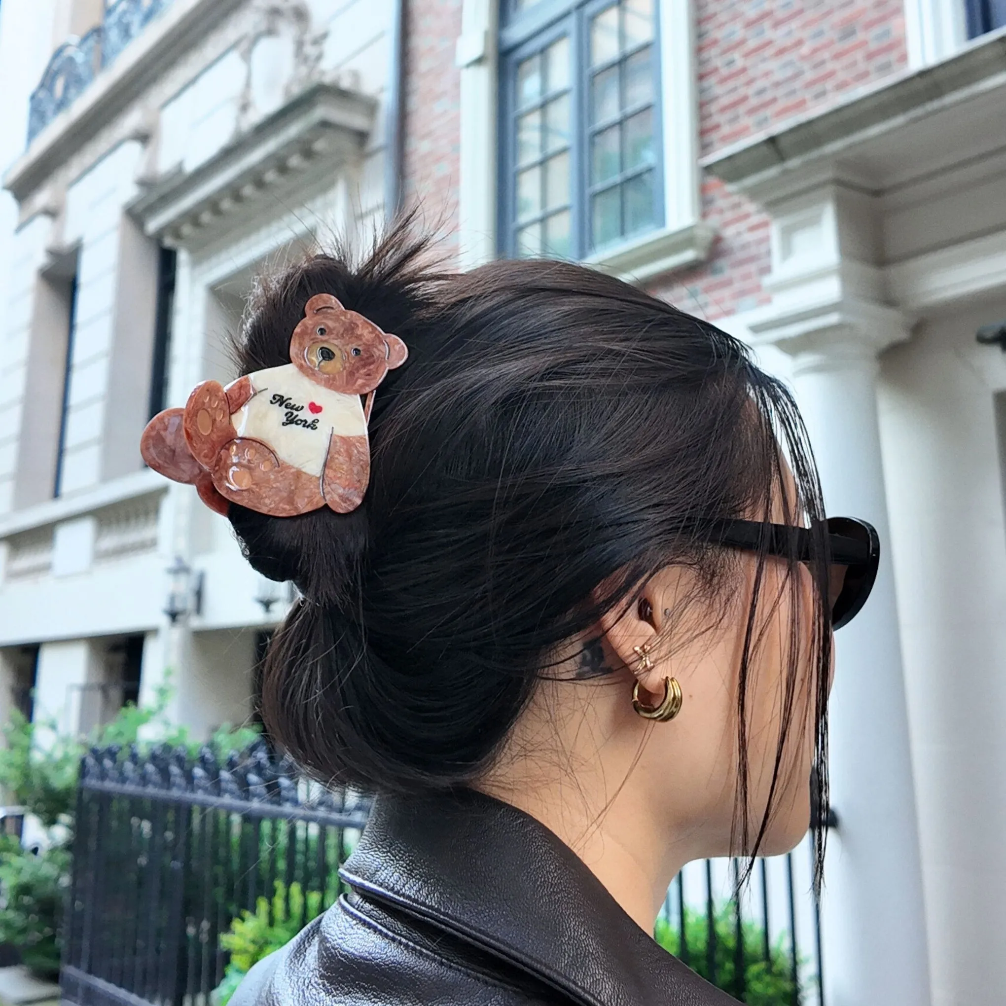 Solar Eclipse Hair Clip - Bear sold by Moma product image thumbnail 2