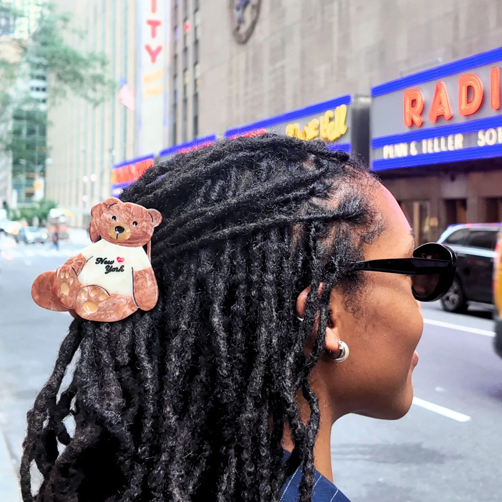 Solar Eclipse Hair Clip - Bear sold by Moma product image thumbnail 4