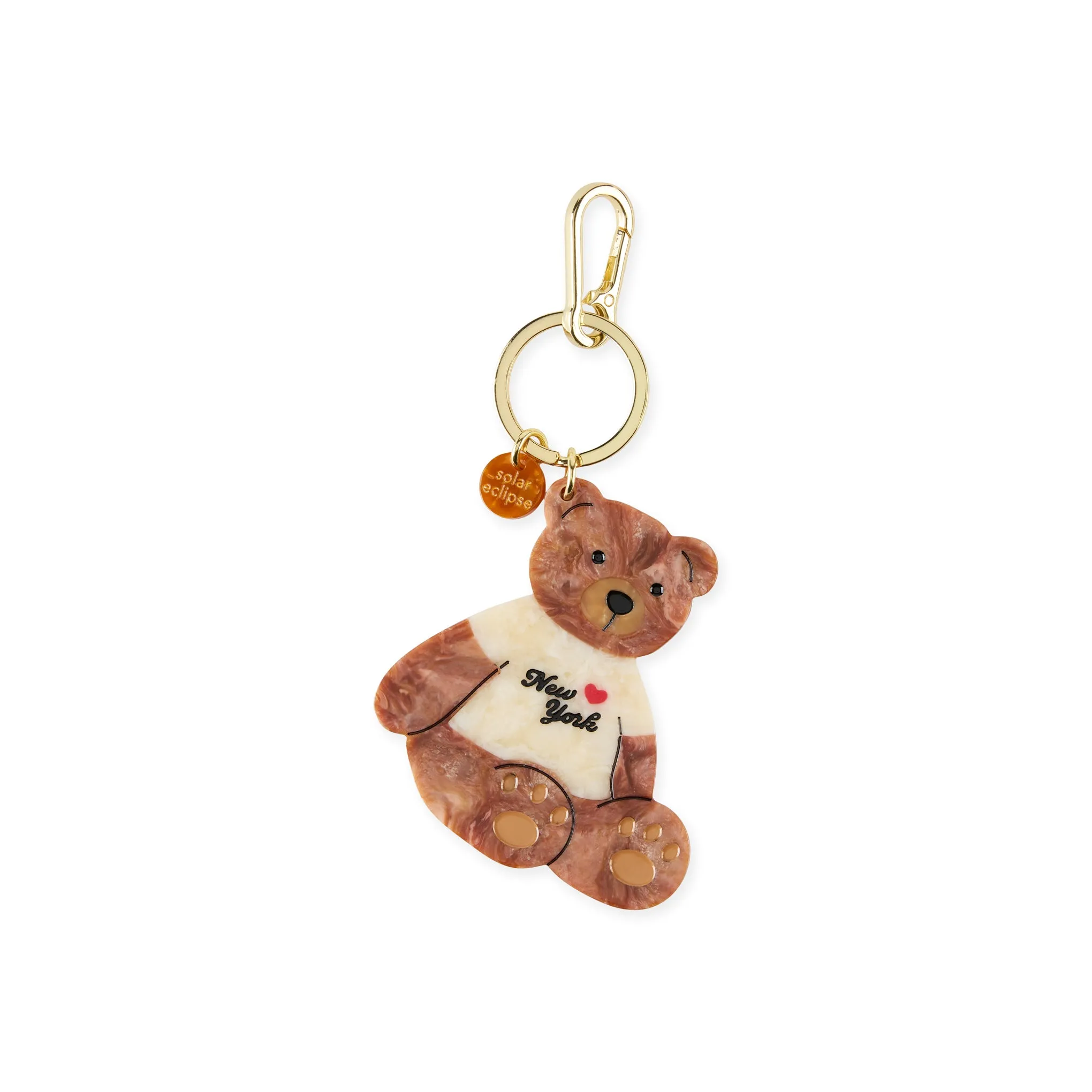 Solar Eclipse Keyring Bag Charm - Bear sold by Moma