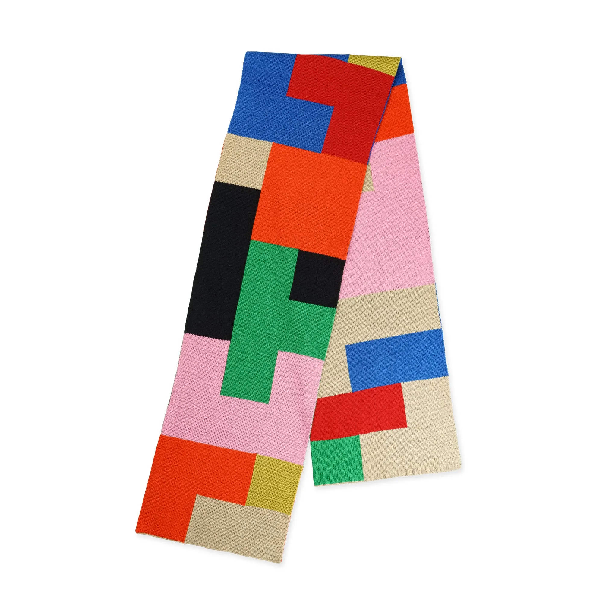 Verloop Oversized Brickwork Scarf sold by Moma product image thumbnail 3