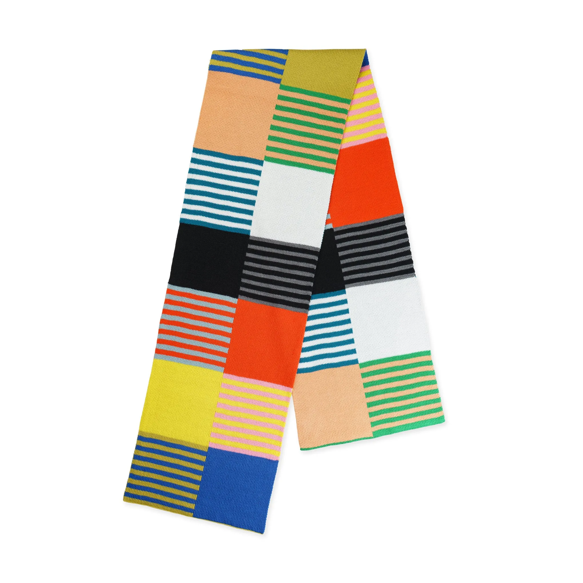 Verloop Oversized Block Stripe Scarf sold by Moma product image thumbnail 3
