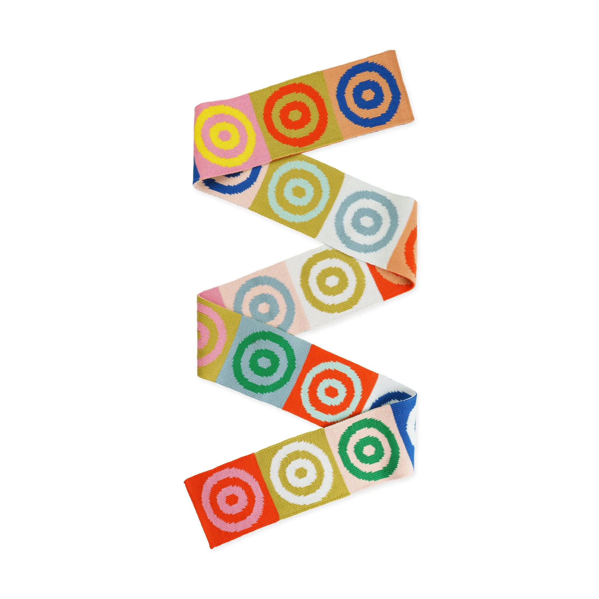 Verloop Skinny Rotate Circles Scarf sold by Moma product image thumbnail 3