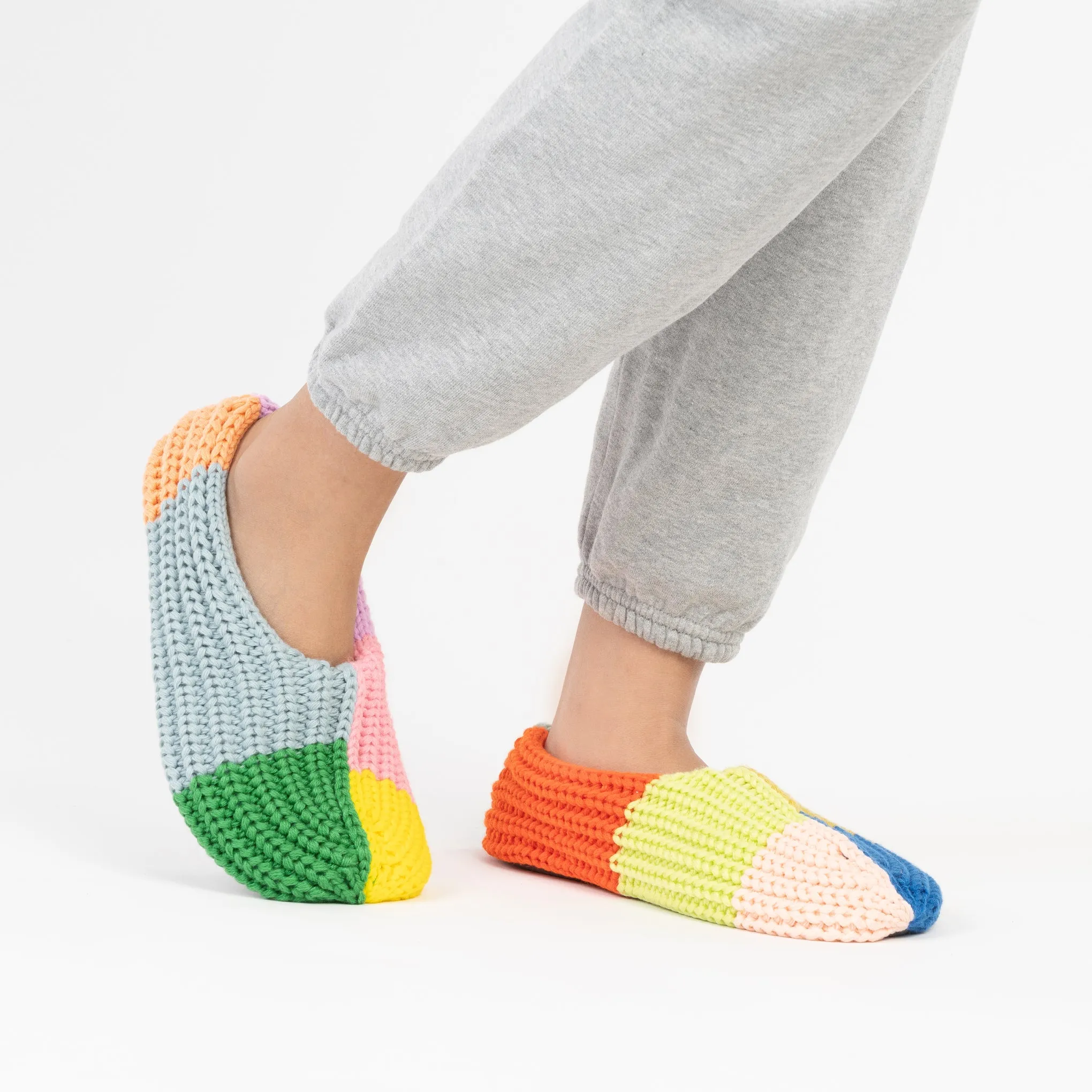 Verloop Mismatch Knit Slippers sold by Moma product image thumbnail 2