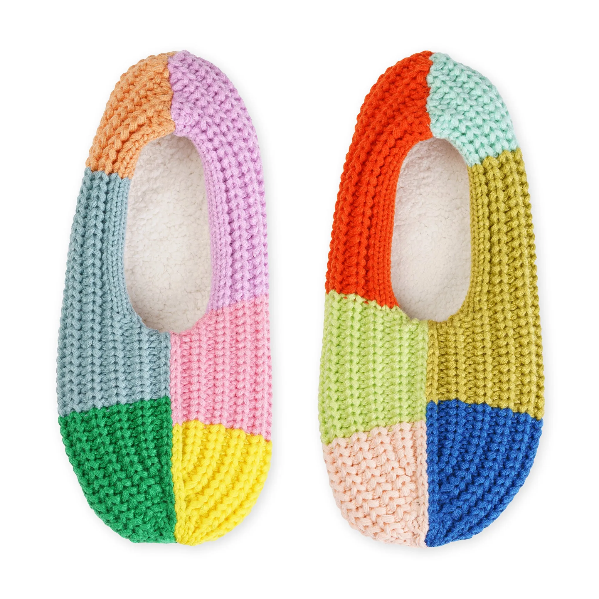 Verloop Mismatch Knit Slippers sold by Moma