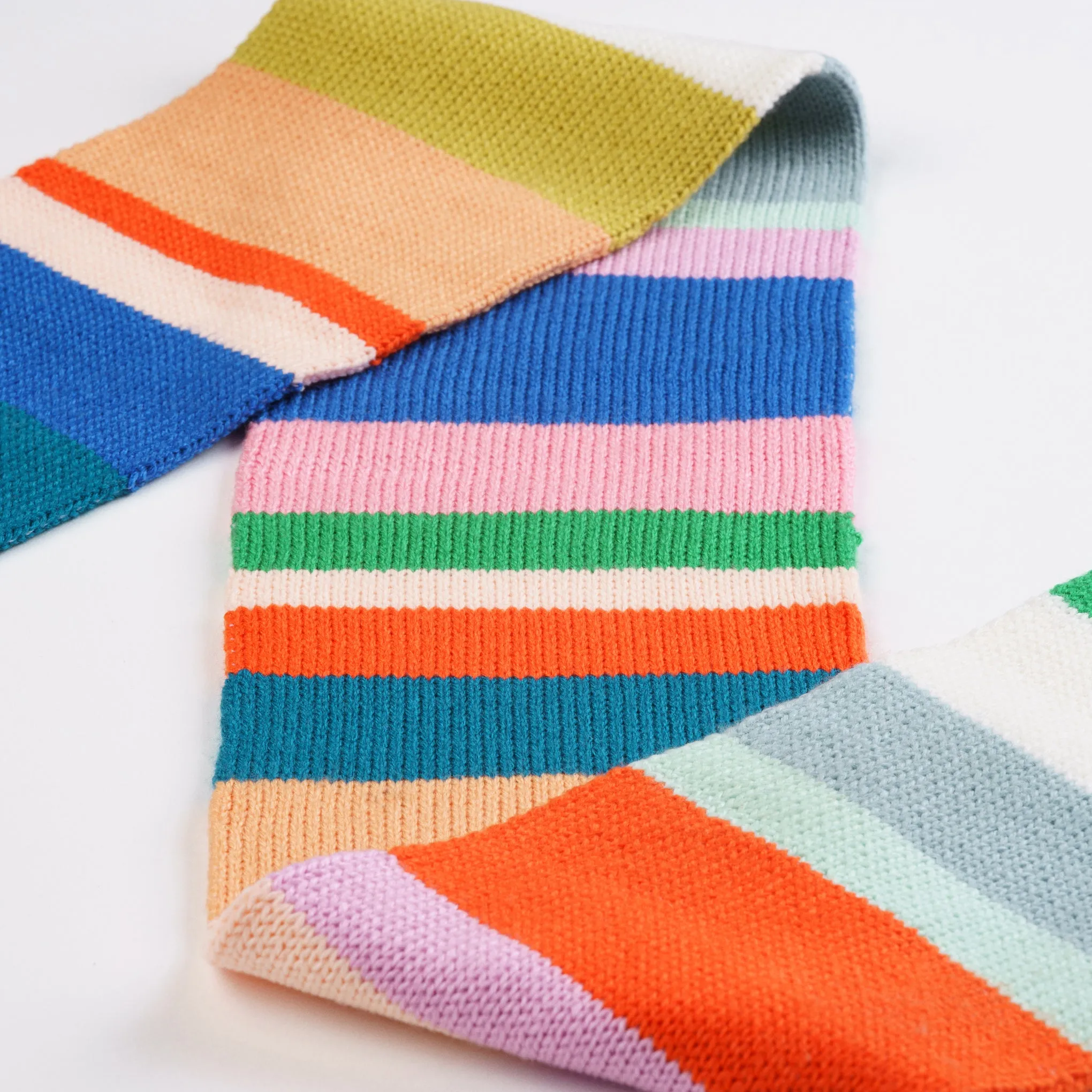 Verloop Skinny Multi Stripe Scarf sold by Moma product image thumbnail 4