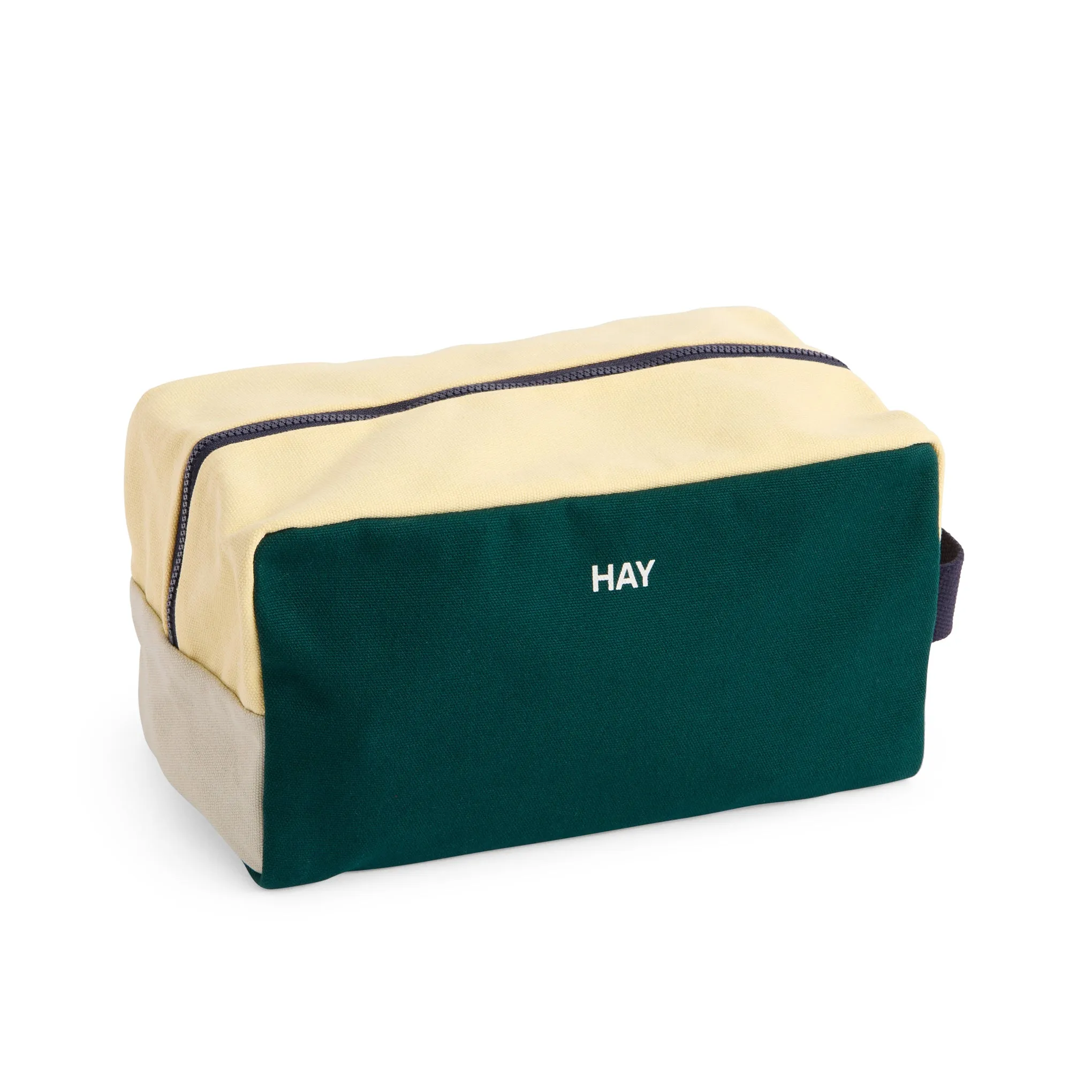 HAY Toiletry Bag - Dark Green/ Multi sold by Moma