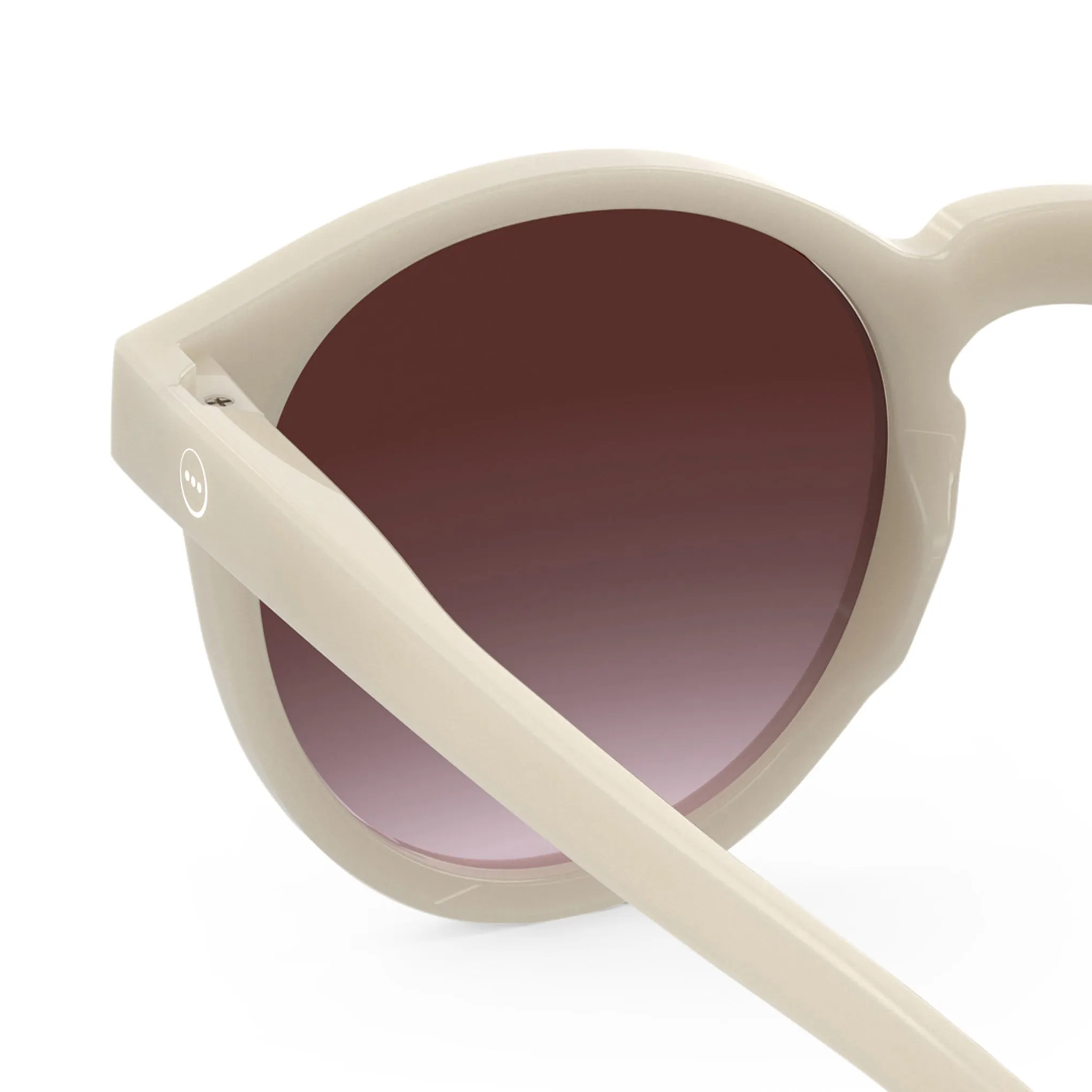 IZIPIZI Round Sunglasses #M - Vintage Cream sold by Moma product image thumbnail 4