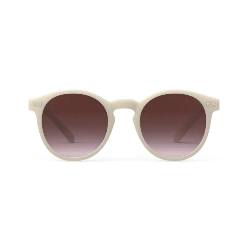 IZIPIZI Round Sunglasses #M - Vintage Cream sold by Moma