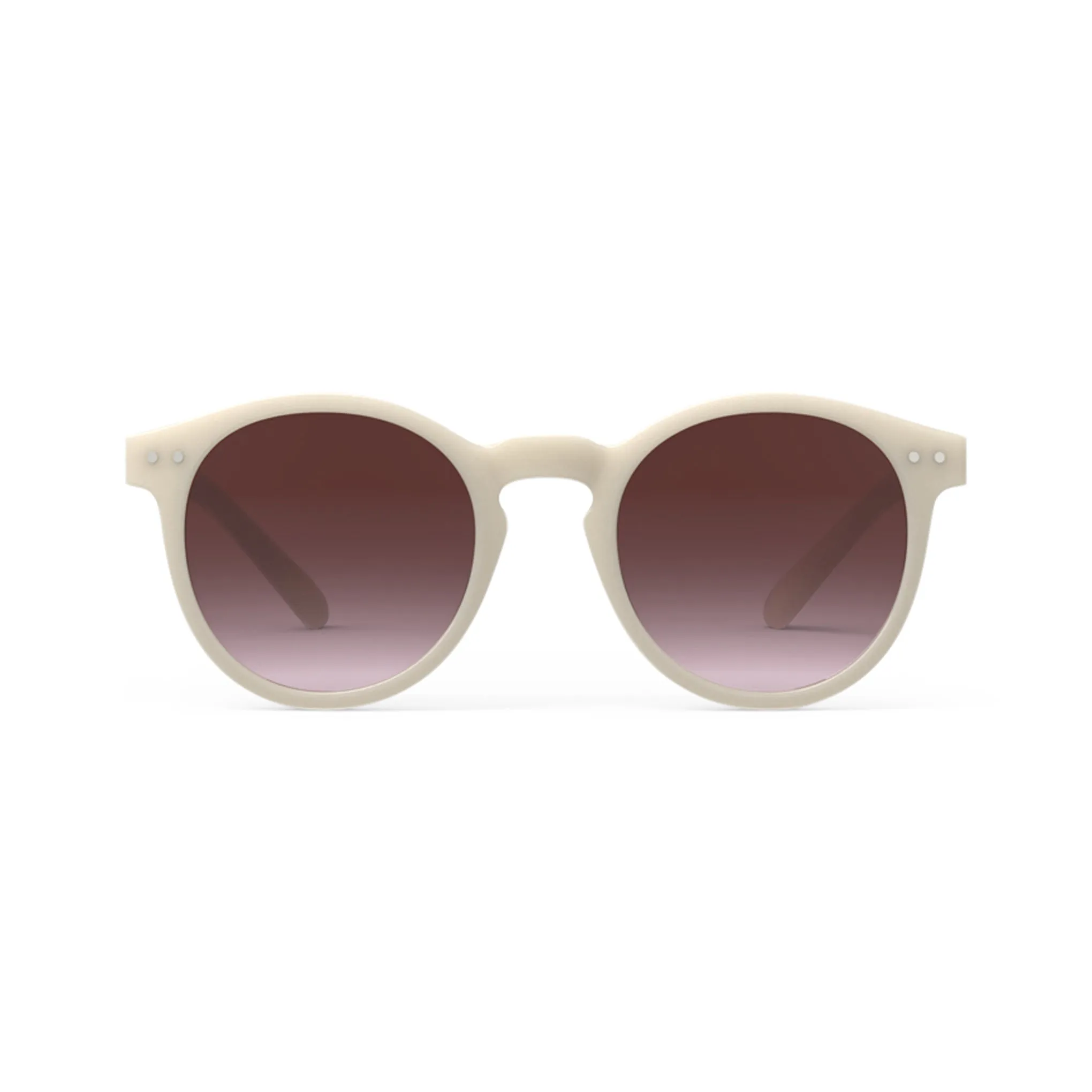 IZIPIZI Round Sunglasses #M - Vintage Cream sold by Moma
