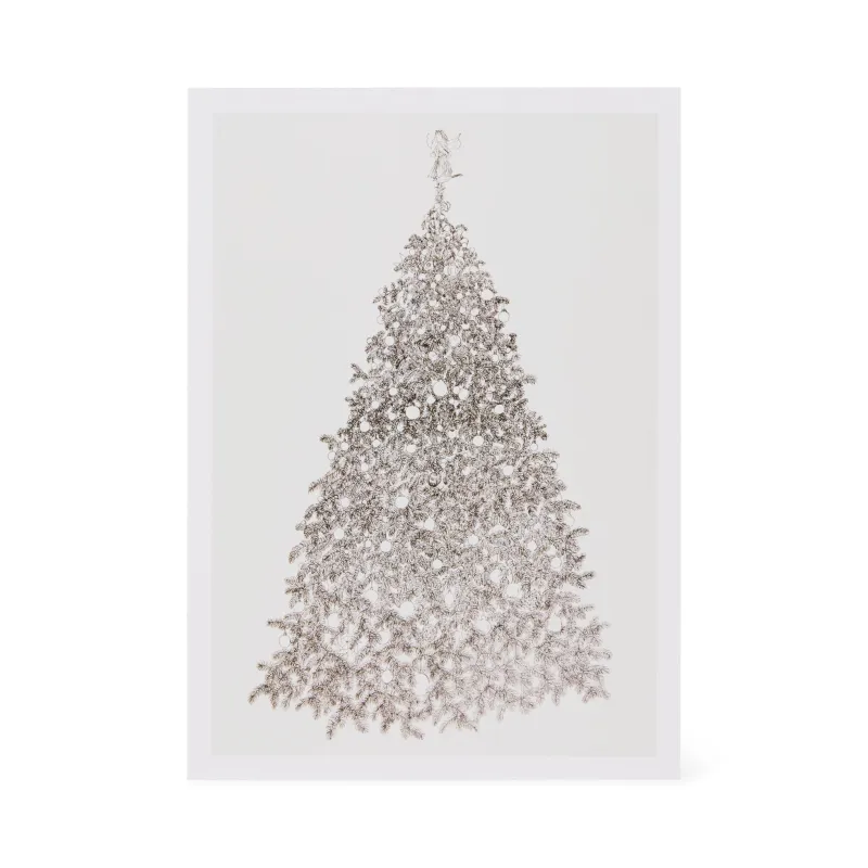 Ruth Asawa Christmas Tree Holiday Cards - Set of 12 sold by Moma