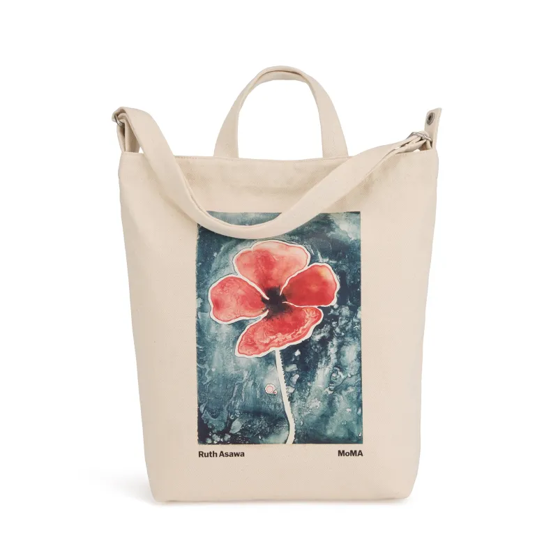 Ruth Asawa Baggu Recycled Cotton Duck Bag sold by Moma