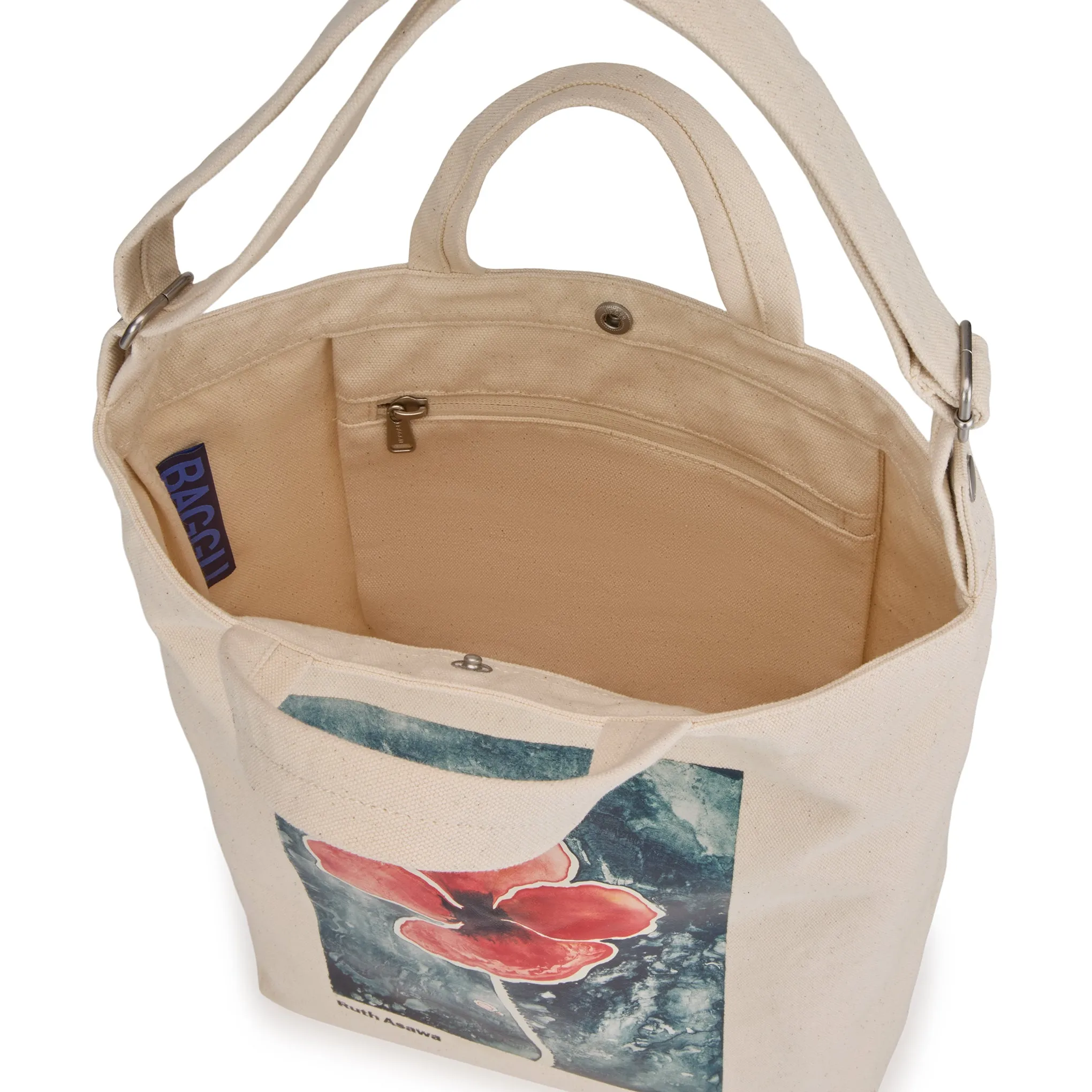 Ruth Asawa Baggu Recycled Cotton Duck Bag sold by Moma product image thumbnail 3