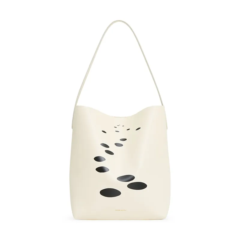 Alexander Calder Mansur Gavriel Everyday Cabas Leather Tote Bag - Dots Jasmine sold by Moma
