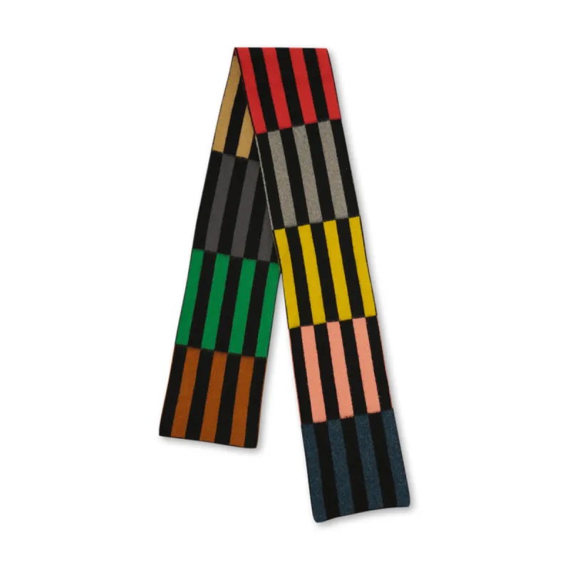 Jo Gordon Rectangles Wool Scarf sold by Moma