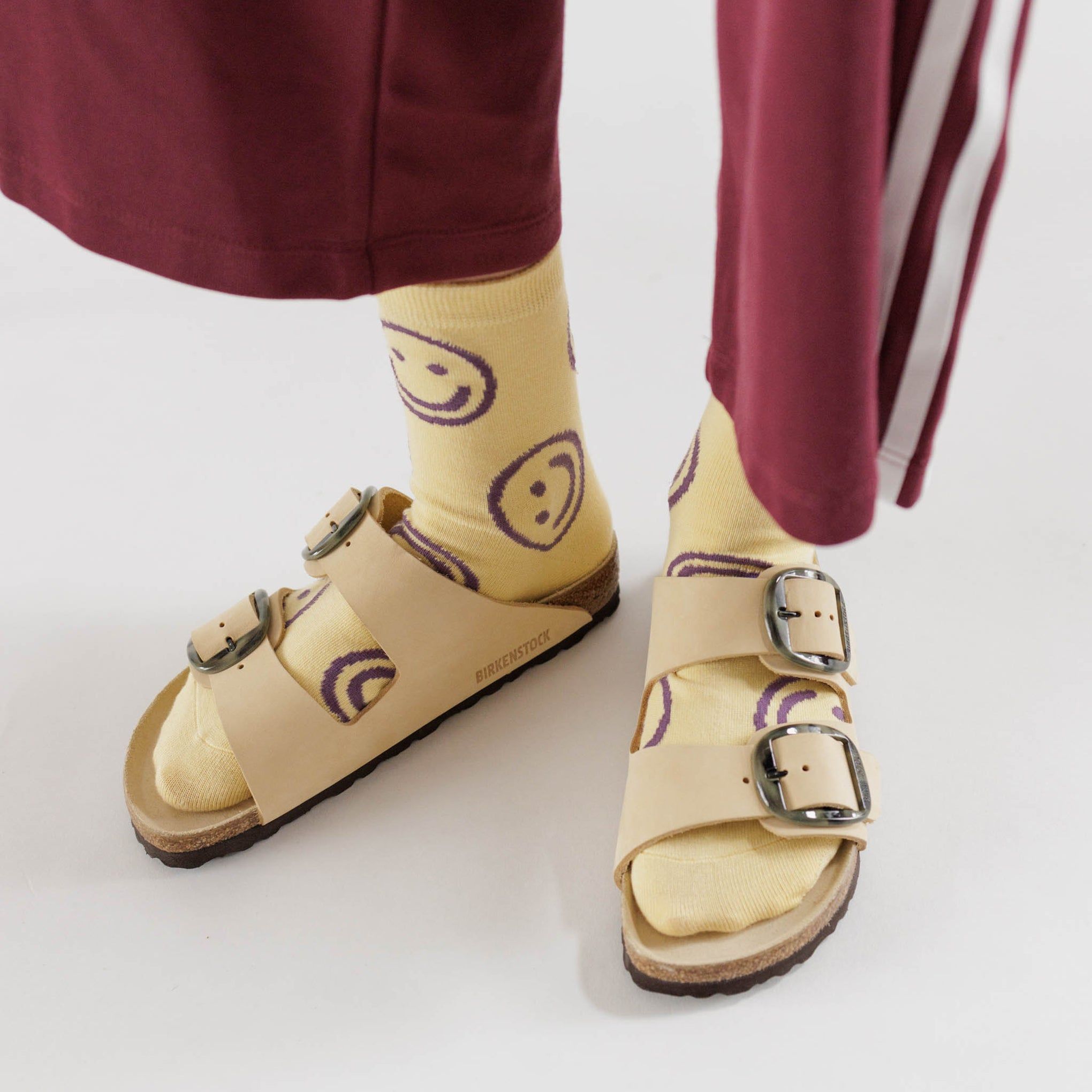 Baggu Crew Socks - Butter Happy sold by Moma product image thumbnail 4