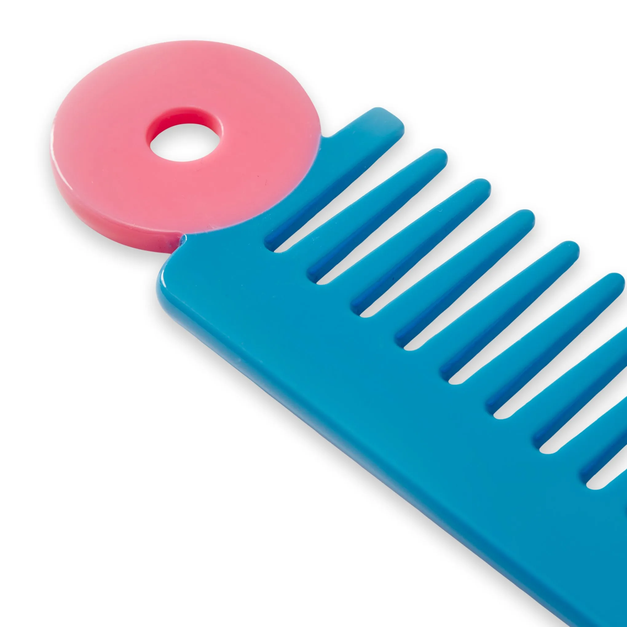 Chunks Wide Tooth Hair Comb - Blue/ Pink sold by Moma product image thumbnail 3