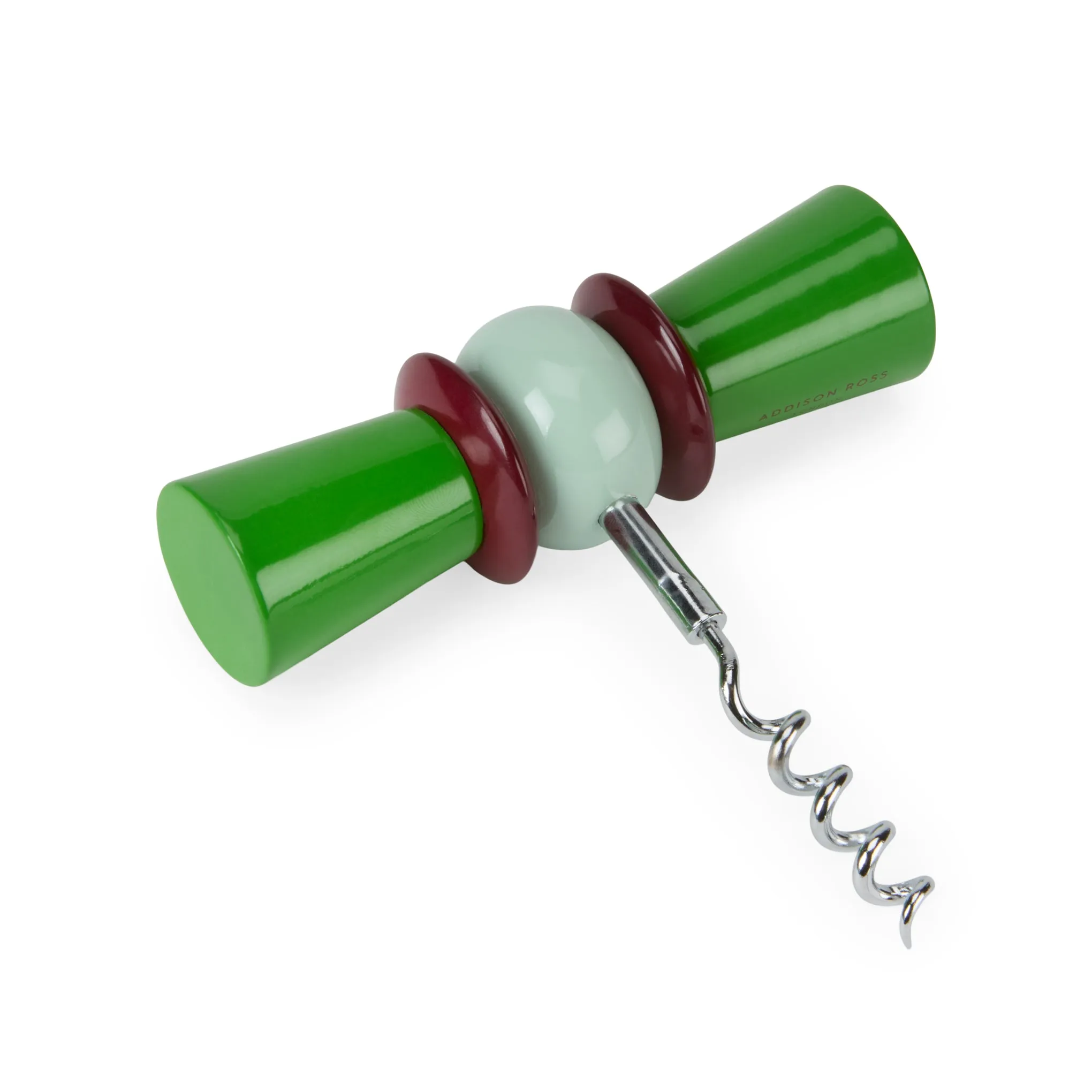 Bow Tie Corkscrew - Green sold by Moma