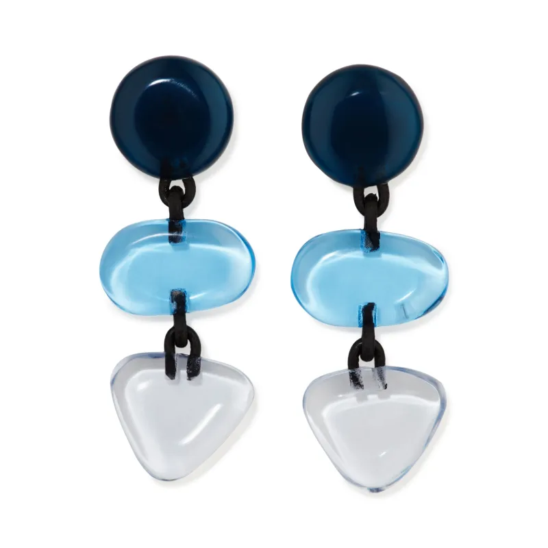 Finn Petra Long Drop Earrings made by Moma