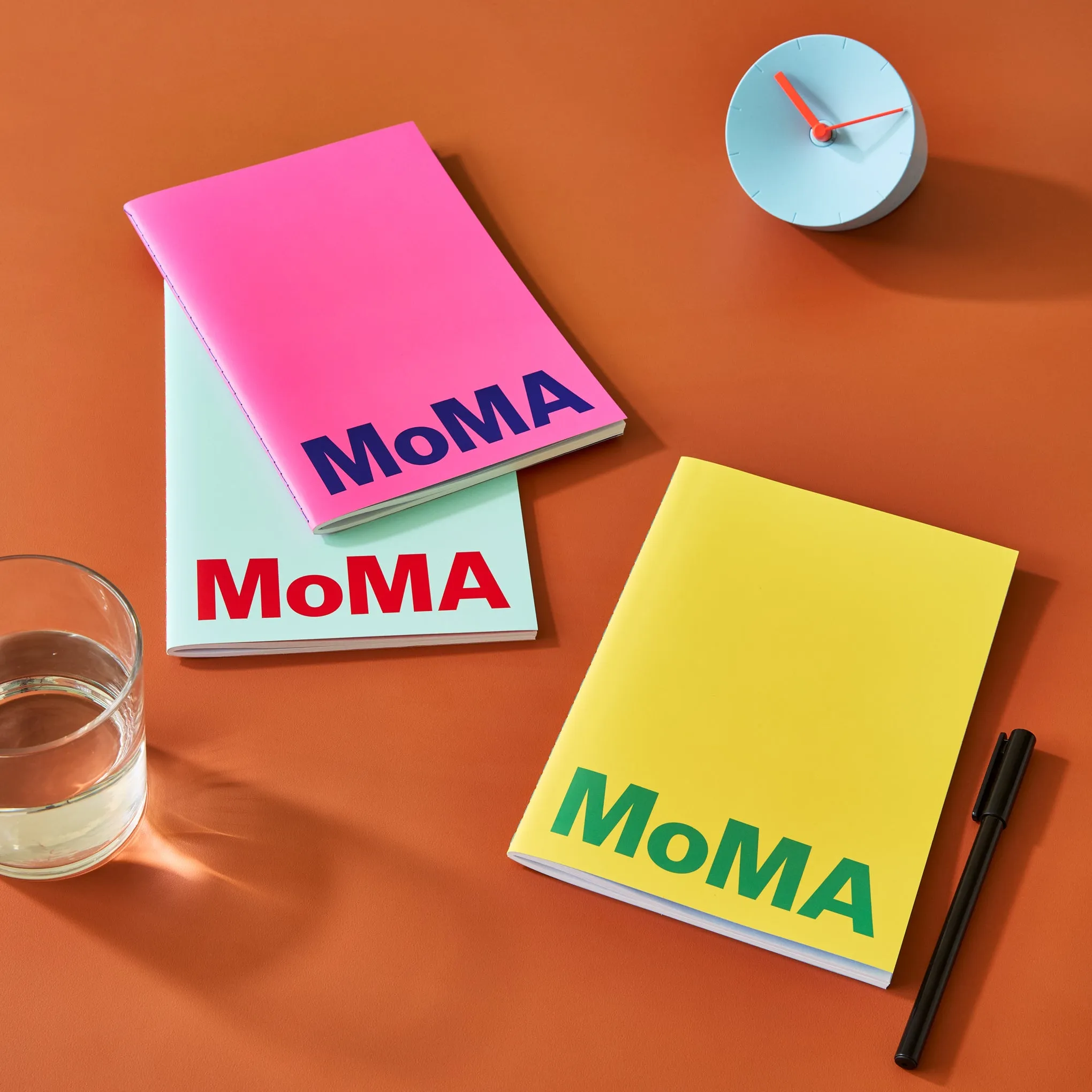 Colorful MoMA Notebook - Aqua / Red sold by Moma product image thumbnail 2