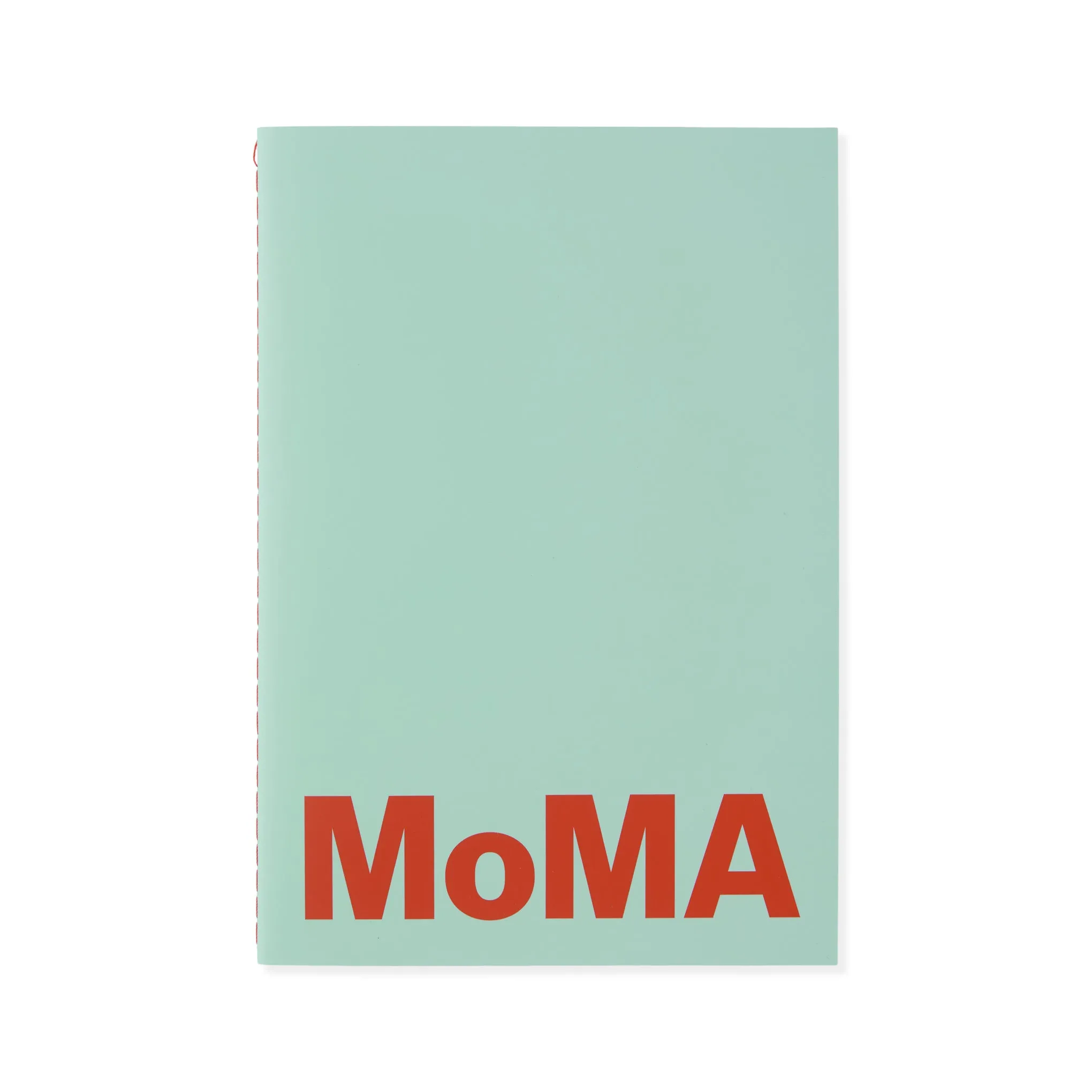 Colorful MoMA Notebook - Aqua / Red sold by Moma