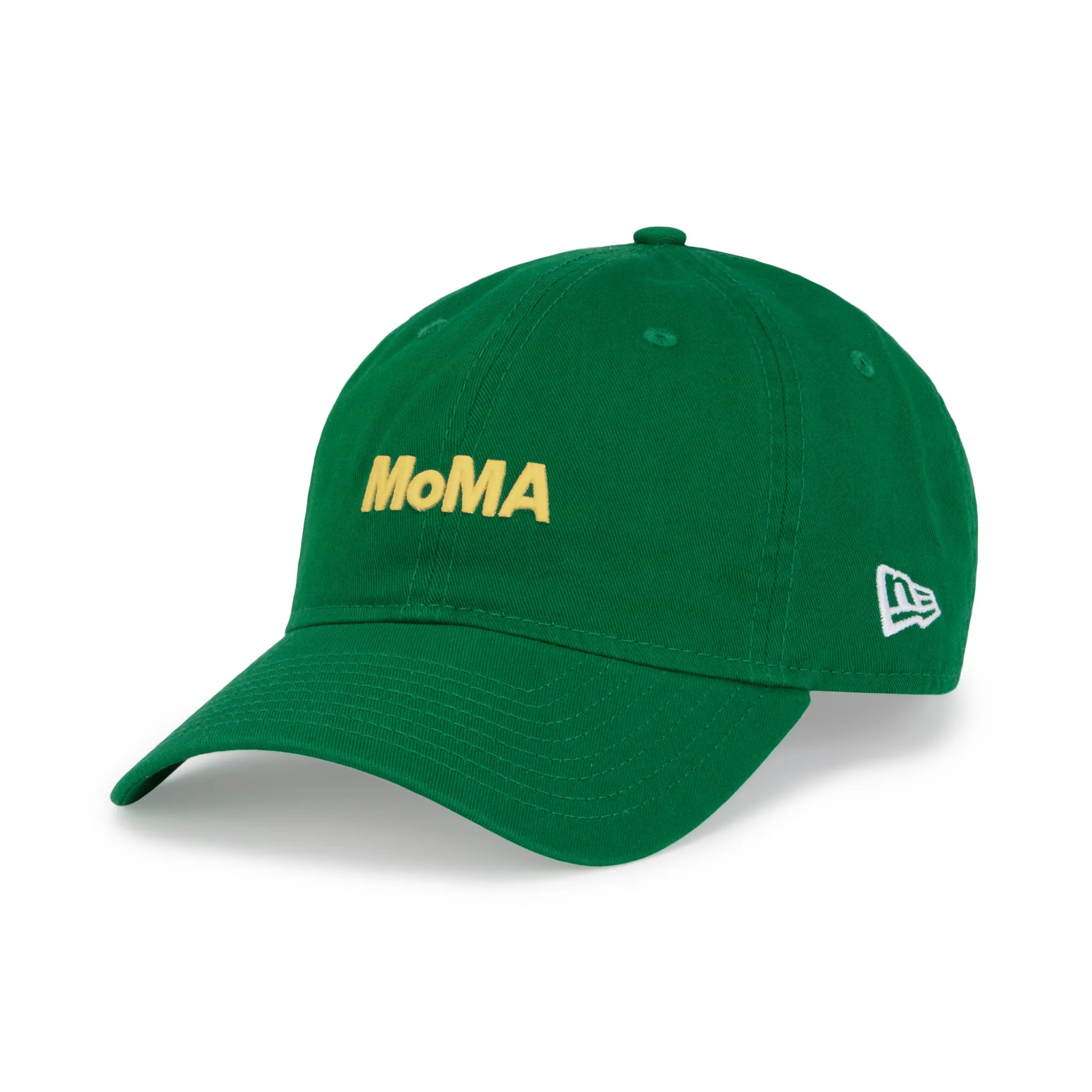 Colorful MoMA Adjustable Baseball Cap - Kelly Green/ Yellow sold by Moma product image thumbnail 3