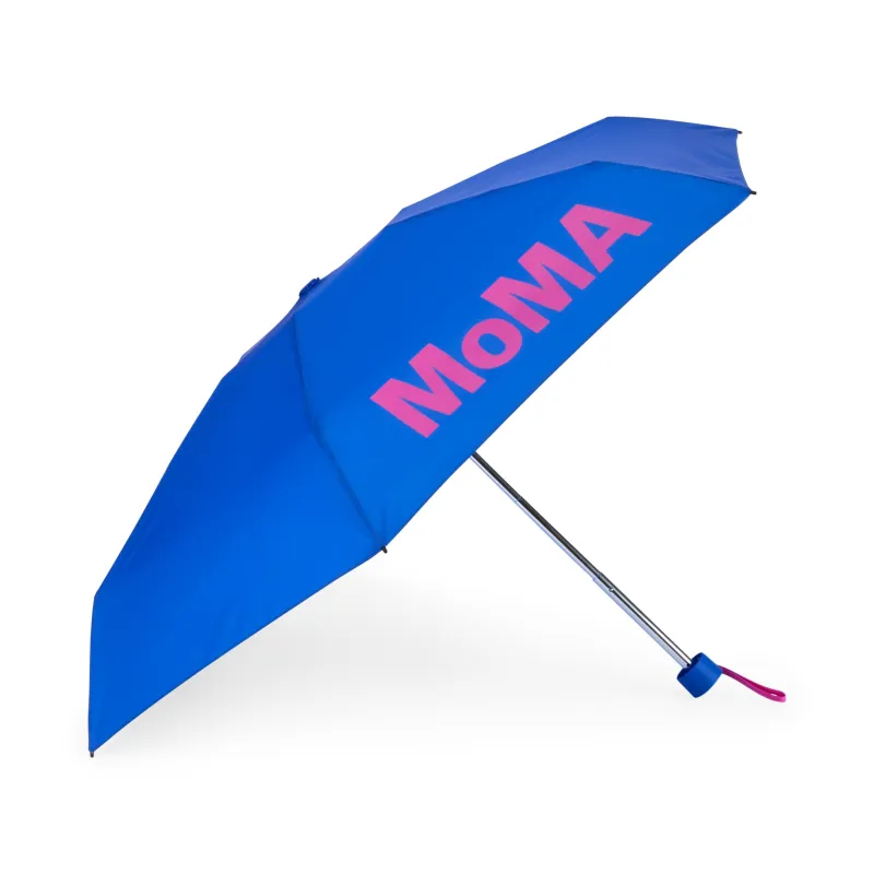 Colorful MoMA Umbrella - Navy/ Fuchsia made by Moma
