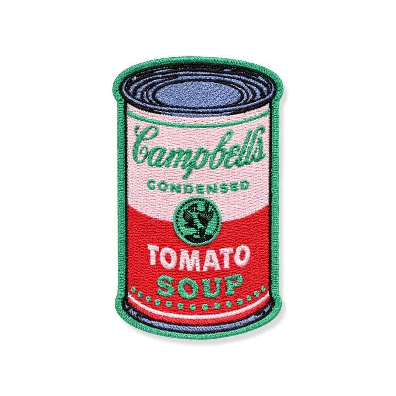 Iron-On Artist Patch - Campbell's Soup Can made by Moma
