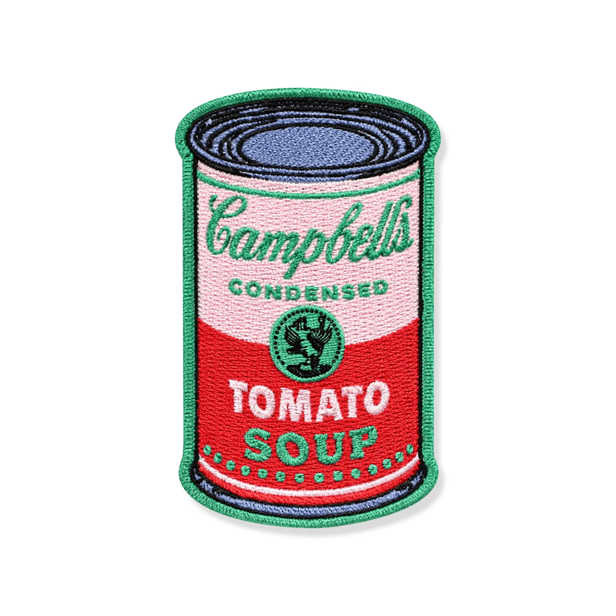 Iron-On Artist Patch - Campbell's Soup Can sold by Moma