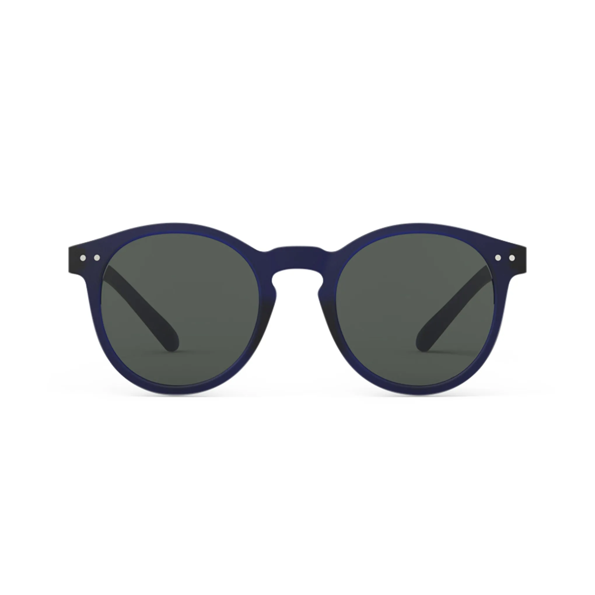 IZIPIZI Round Sunglasses #M - Midnight Blue sold by Moma