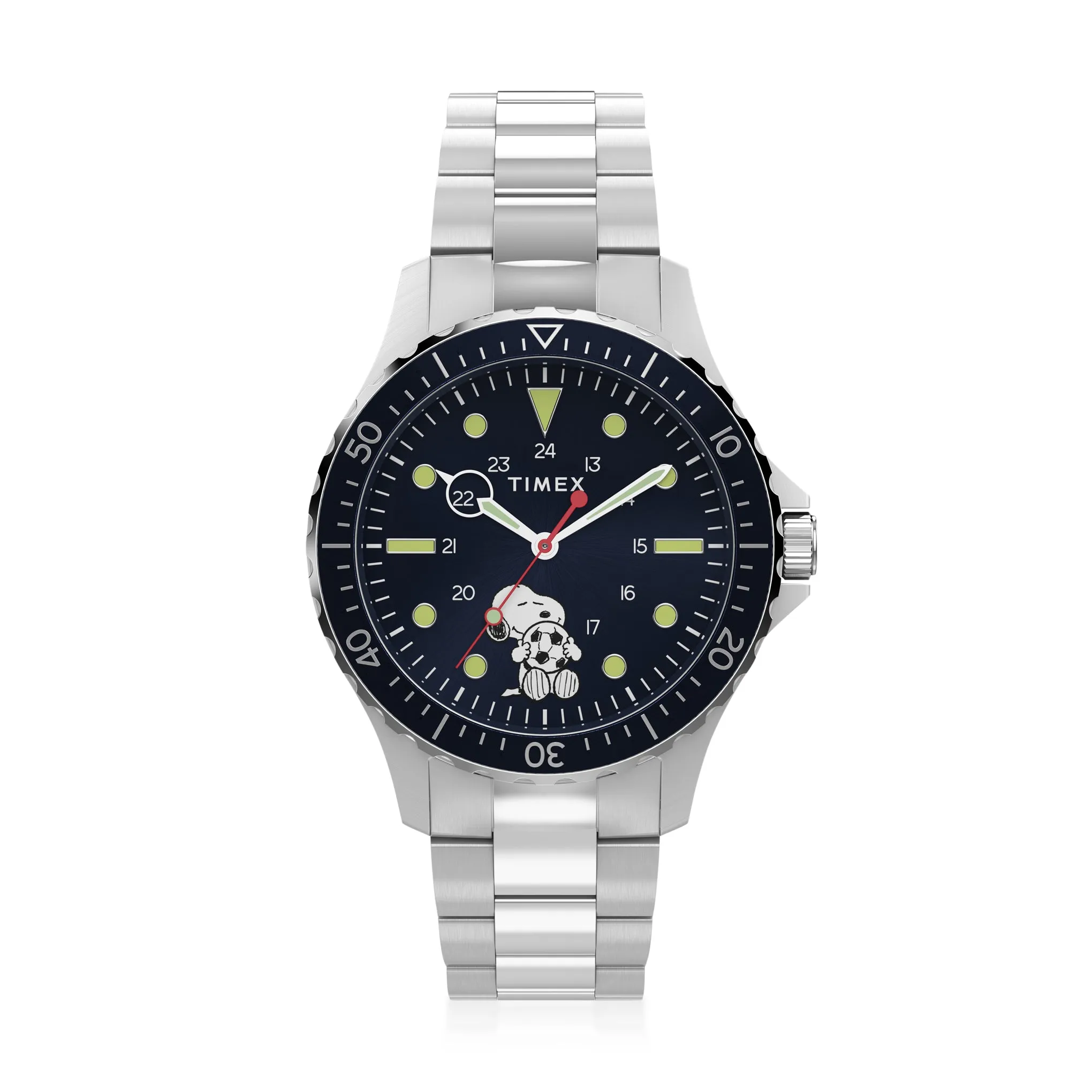 Timex Snoopy Soccer Navi XL Bracelet Watch sold by Moma