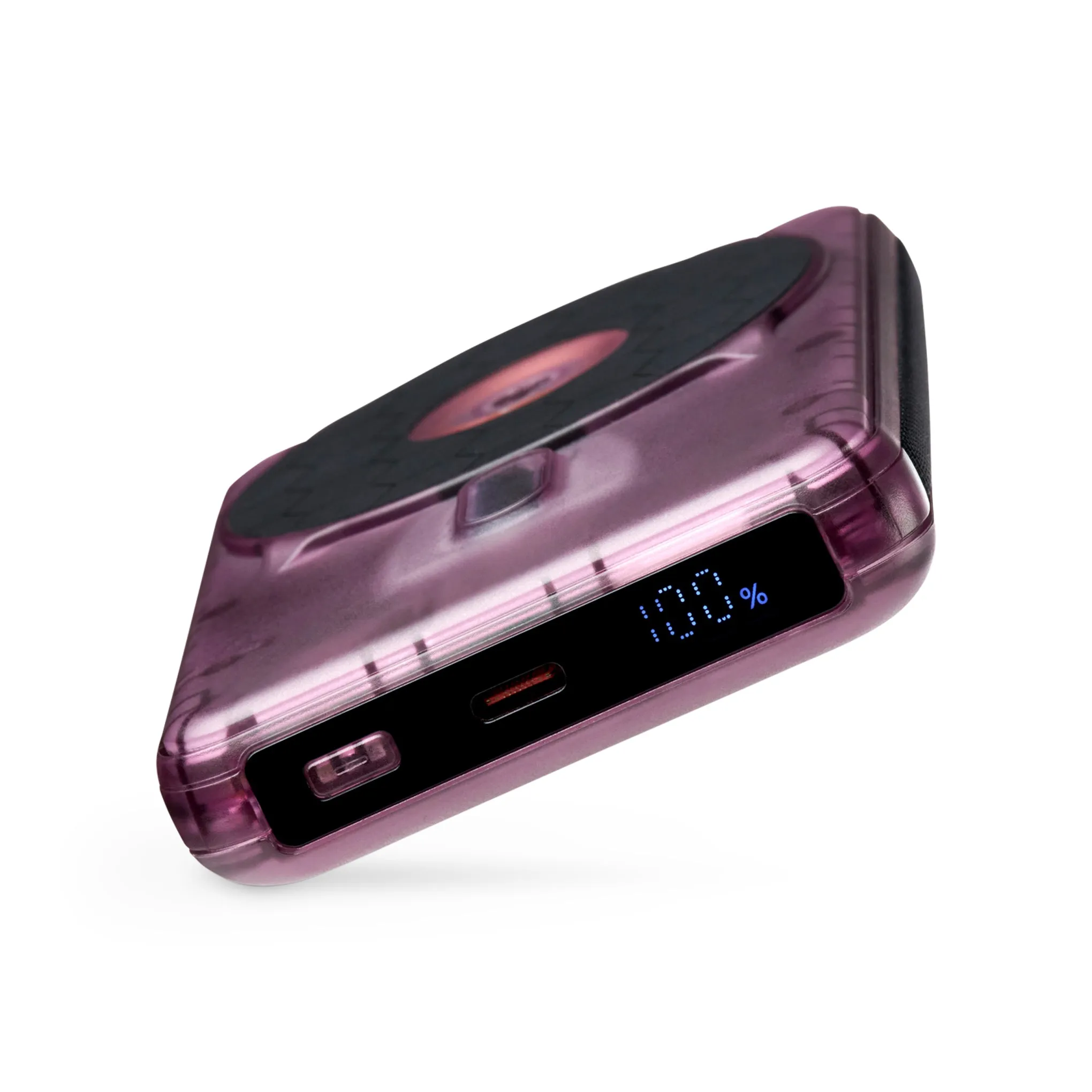 5-in-1 MagSafe Power Bank - Transparent Purple sold by Moma product image thumbnail 3