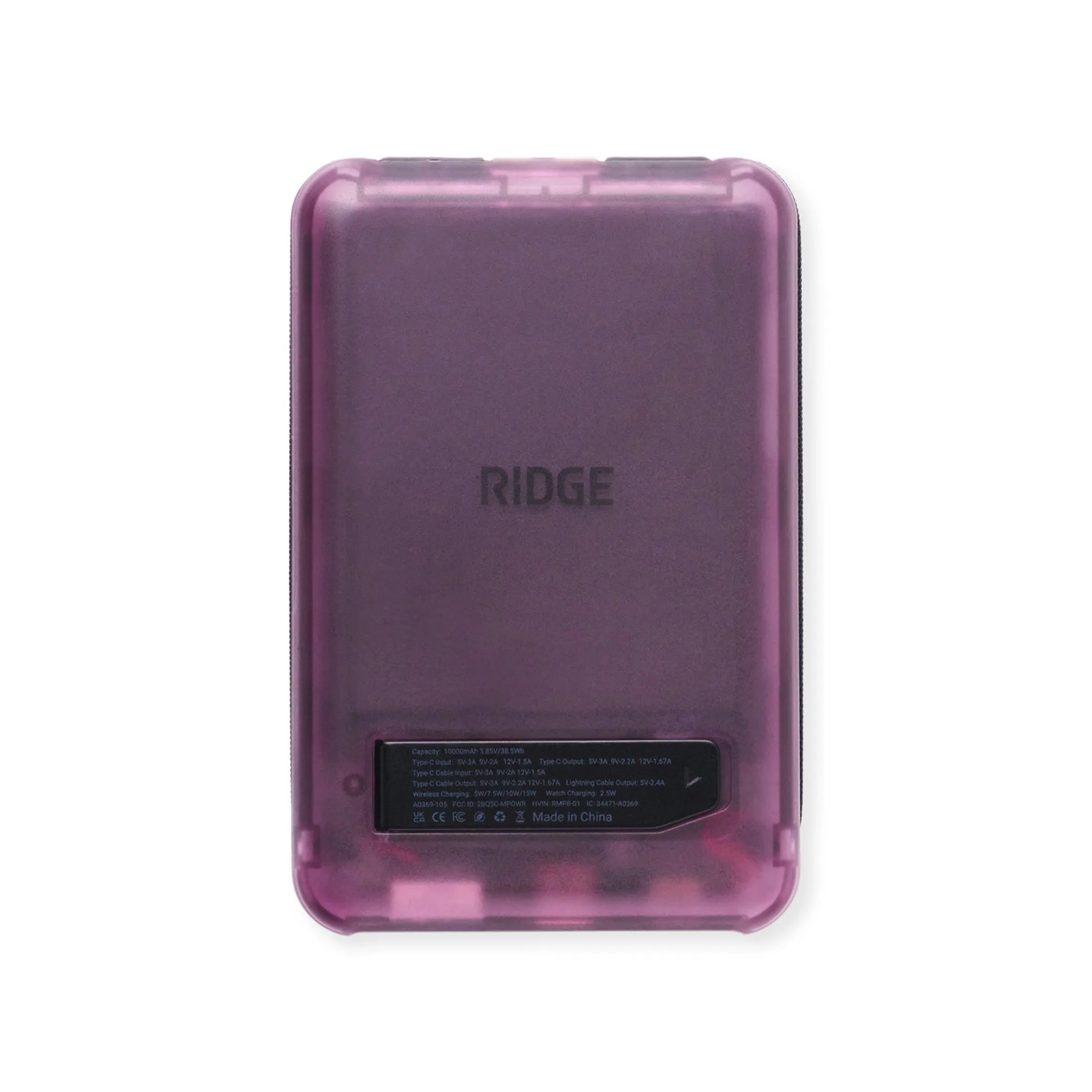 5-in-1 MagSafe Power Bank - Transparent Purple sold by Moma product image thumbnail 4