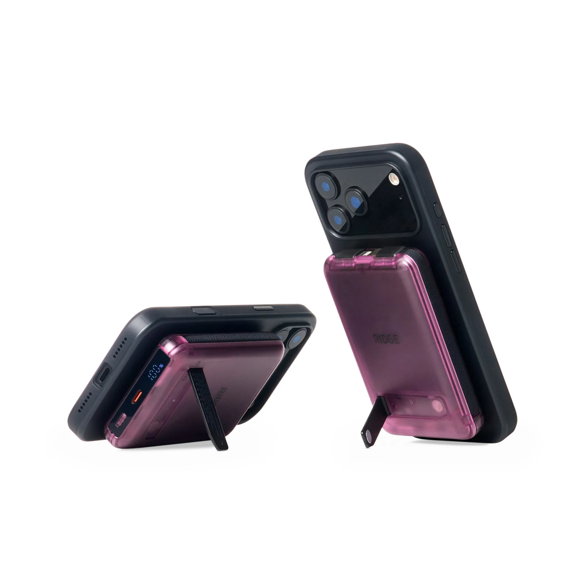 5-in-1 MagSafe Power Bank - Transparent Purple sold by Moma product image thumbnail 5