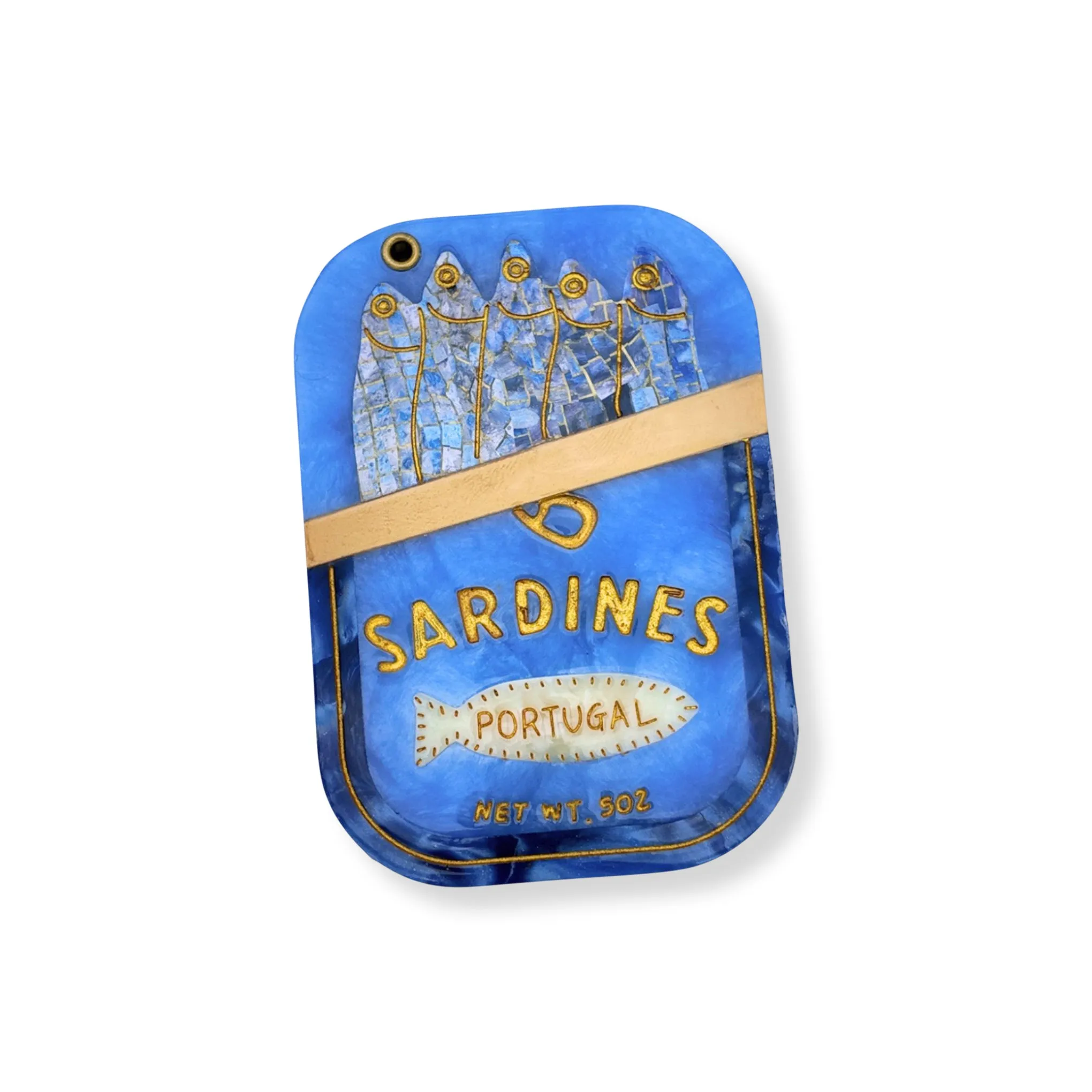Solar Eclipse Compact Mirror - Sardines sold by Moma product image thumbnail 3