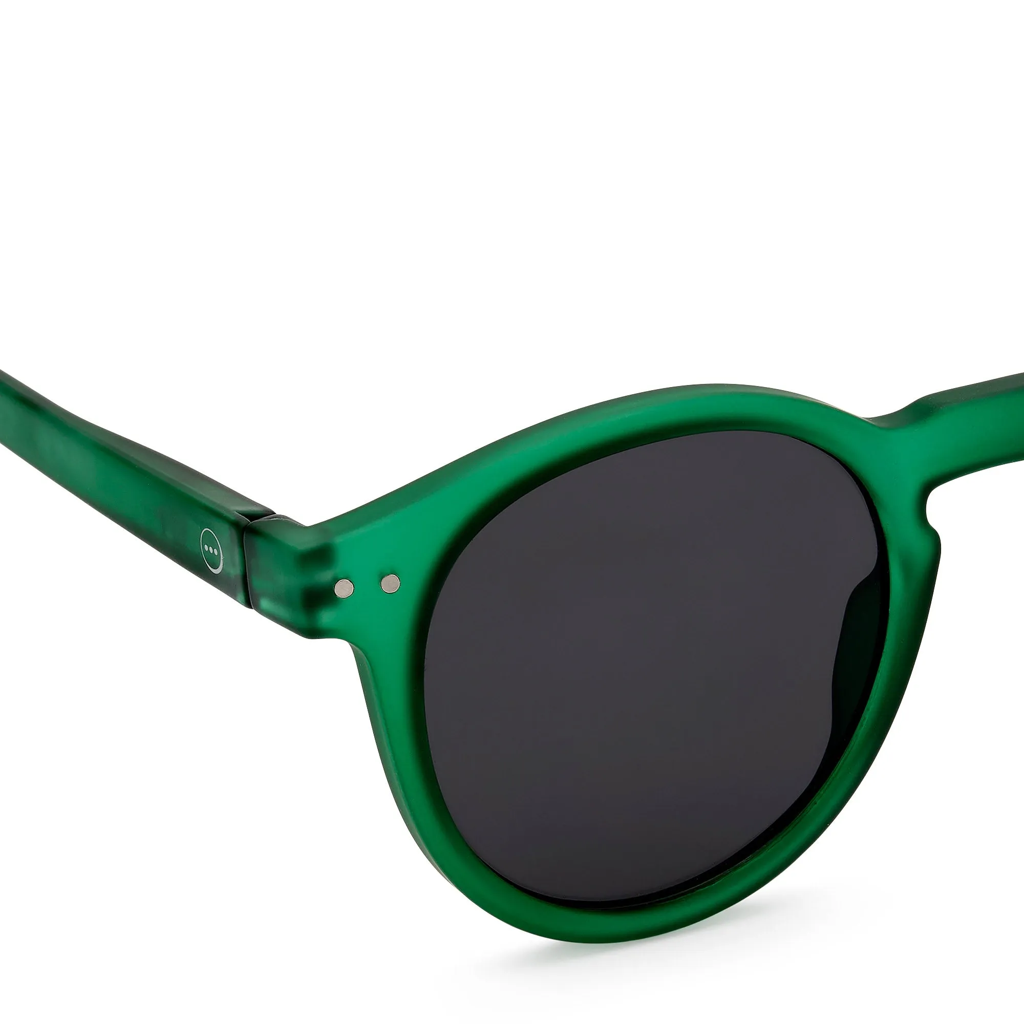 IZIPIZI Round Sunglasses #M - Green Crystal sold by Moma product image thumbnail 4