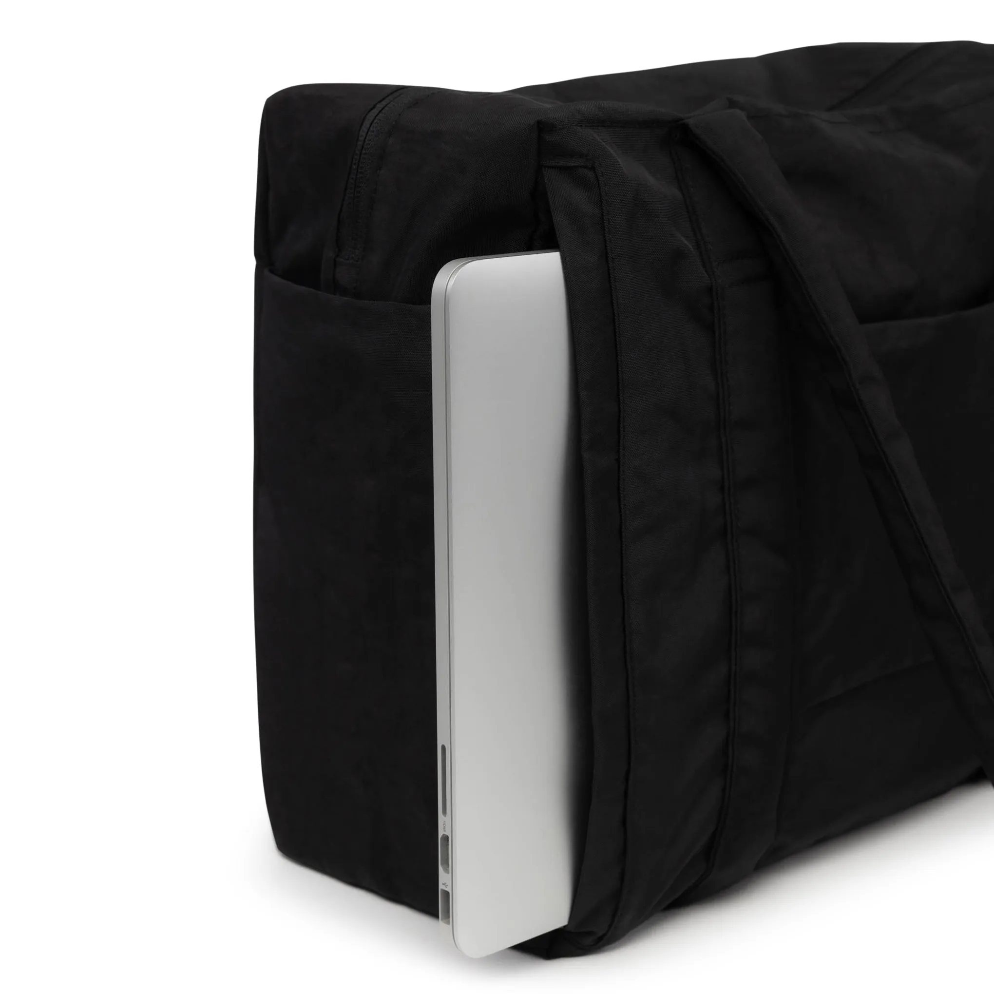 Baggu Recycled Nylon Small Cloud Carry-On Bag - Black sold by Moma product image thumbnail 3