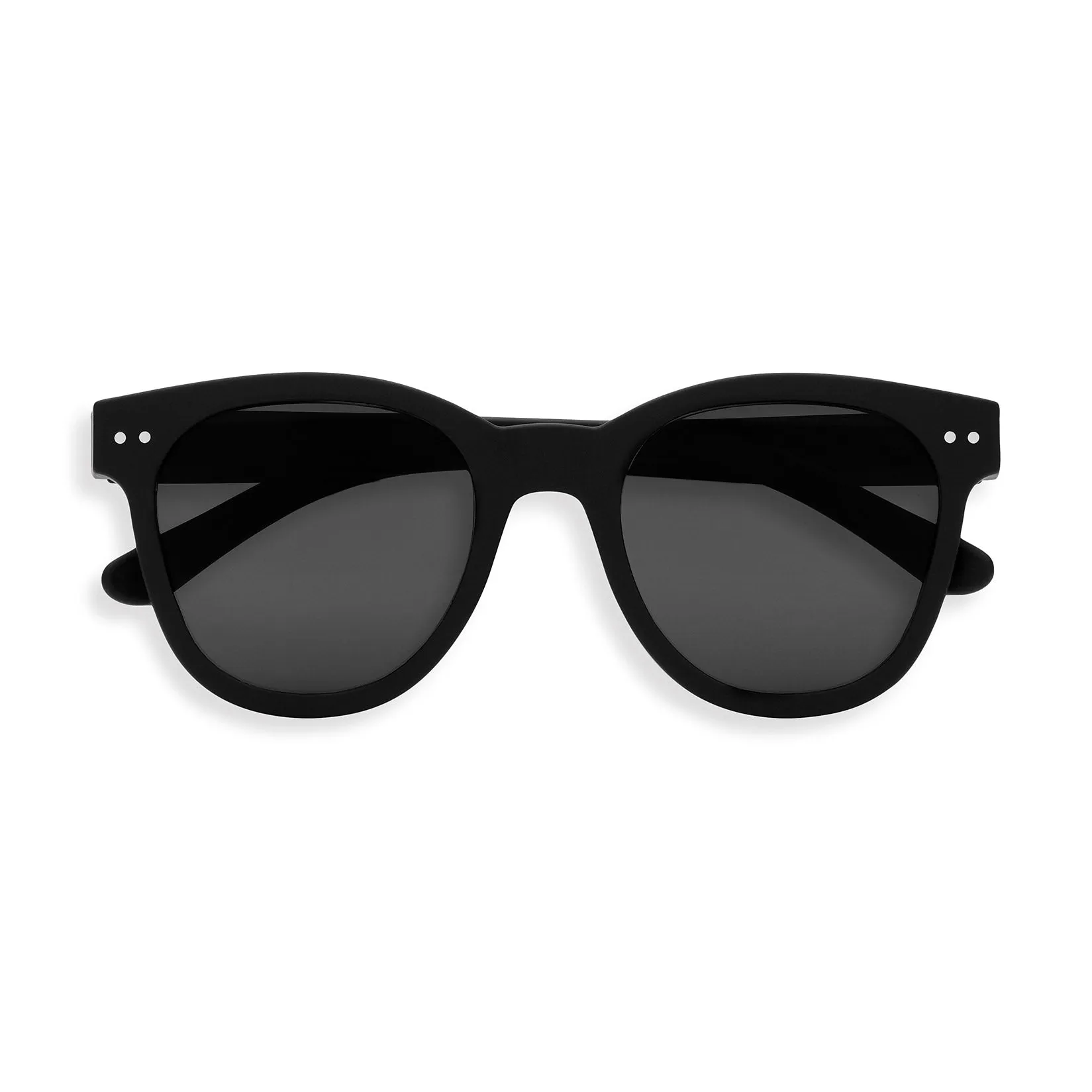 IZIPIZI Rounded-Edge Sunglasses #N - Black sold by Moma product image thumbnail 3