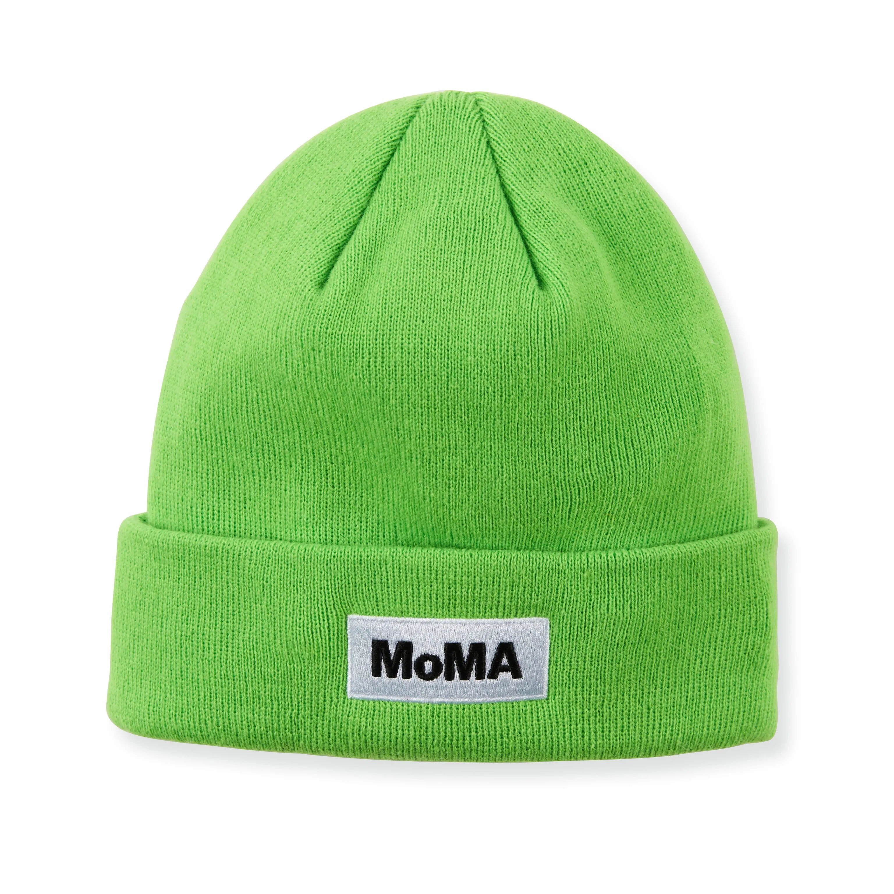 MoMA Beanie - Neon Green sold by Moma