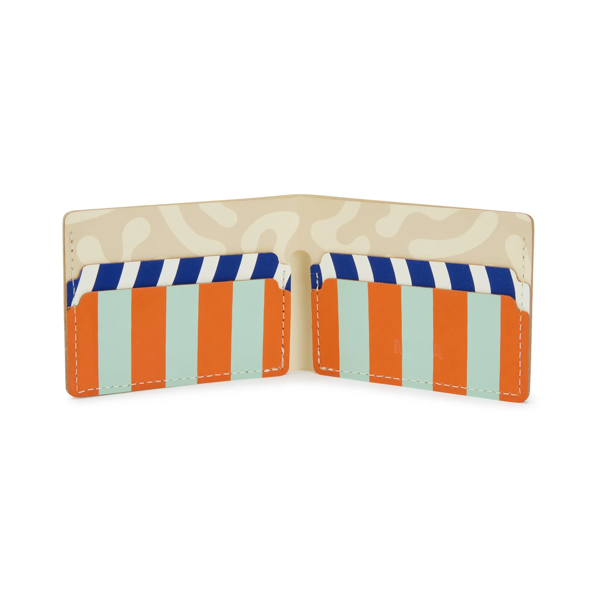 Dusen Dusen Recycled Leather Billfold Wallet - Sand sold by Moma product image thumbnail 3