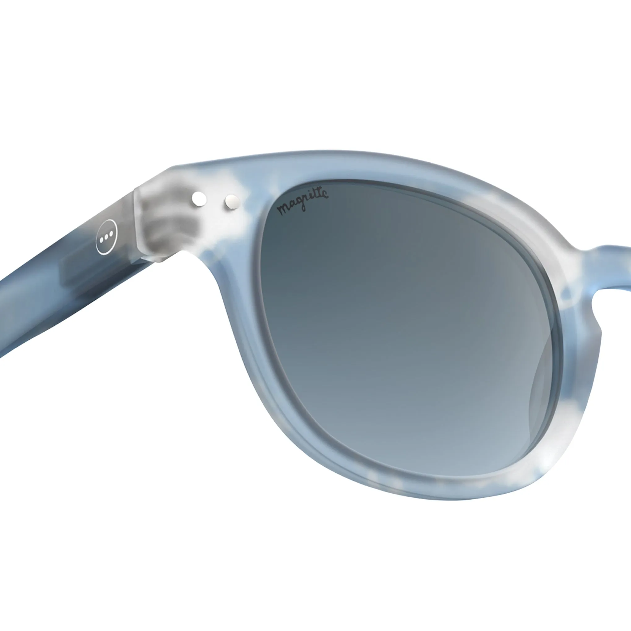 IZIPIZI René Magritte Sunglasses - Clouds sold by Moma product image thumbnail 3