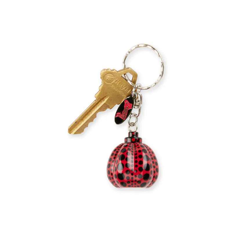 Yayoi Kusama Pumpkin Keyring - Red sold by Moma