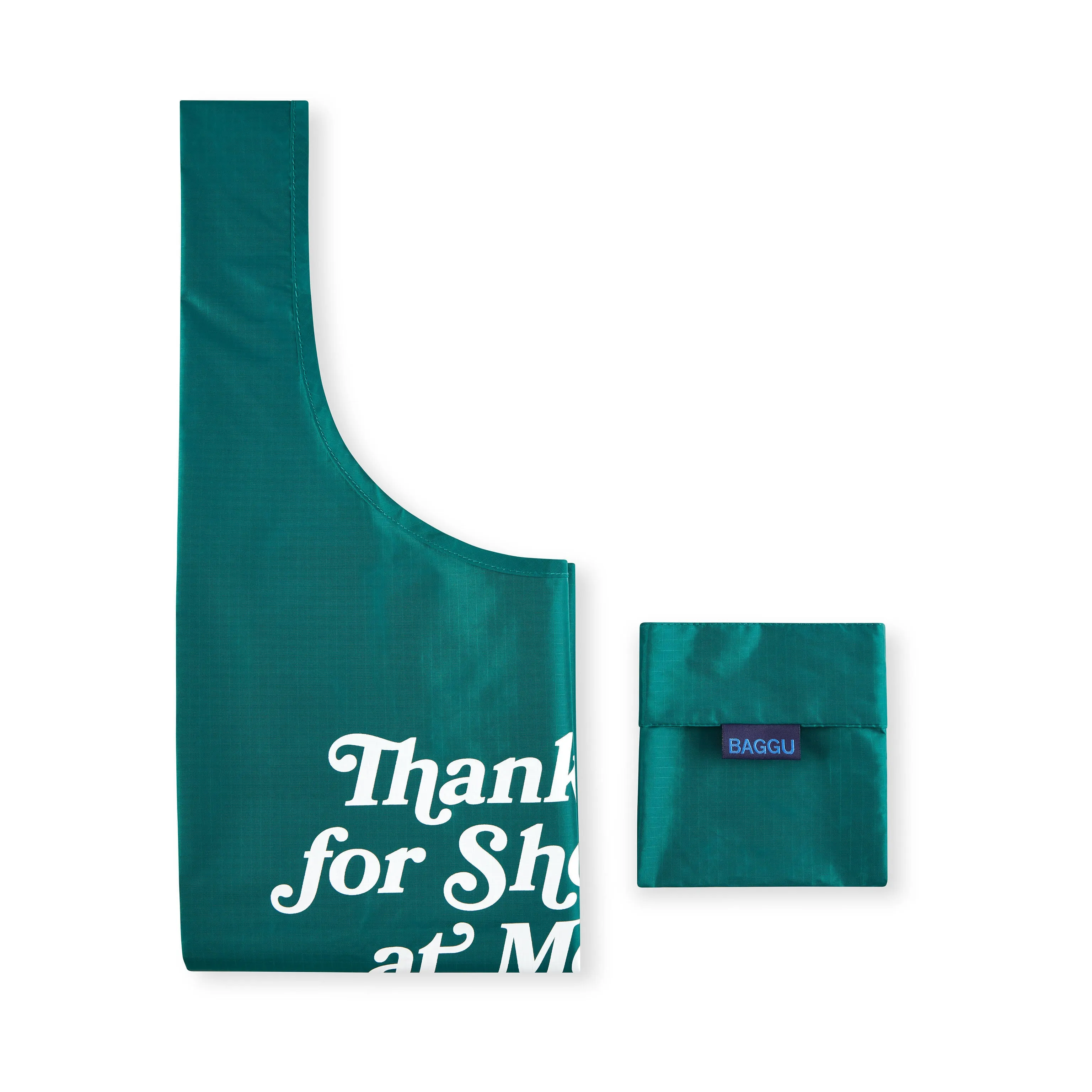 MoMA Baggu Recycled Nylon Tote Bag - Green sold by Moma product image thumbnail 5