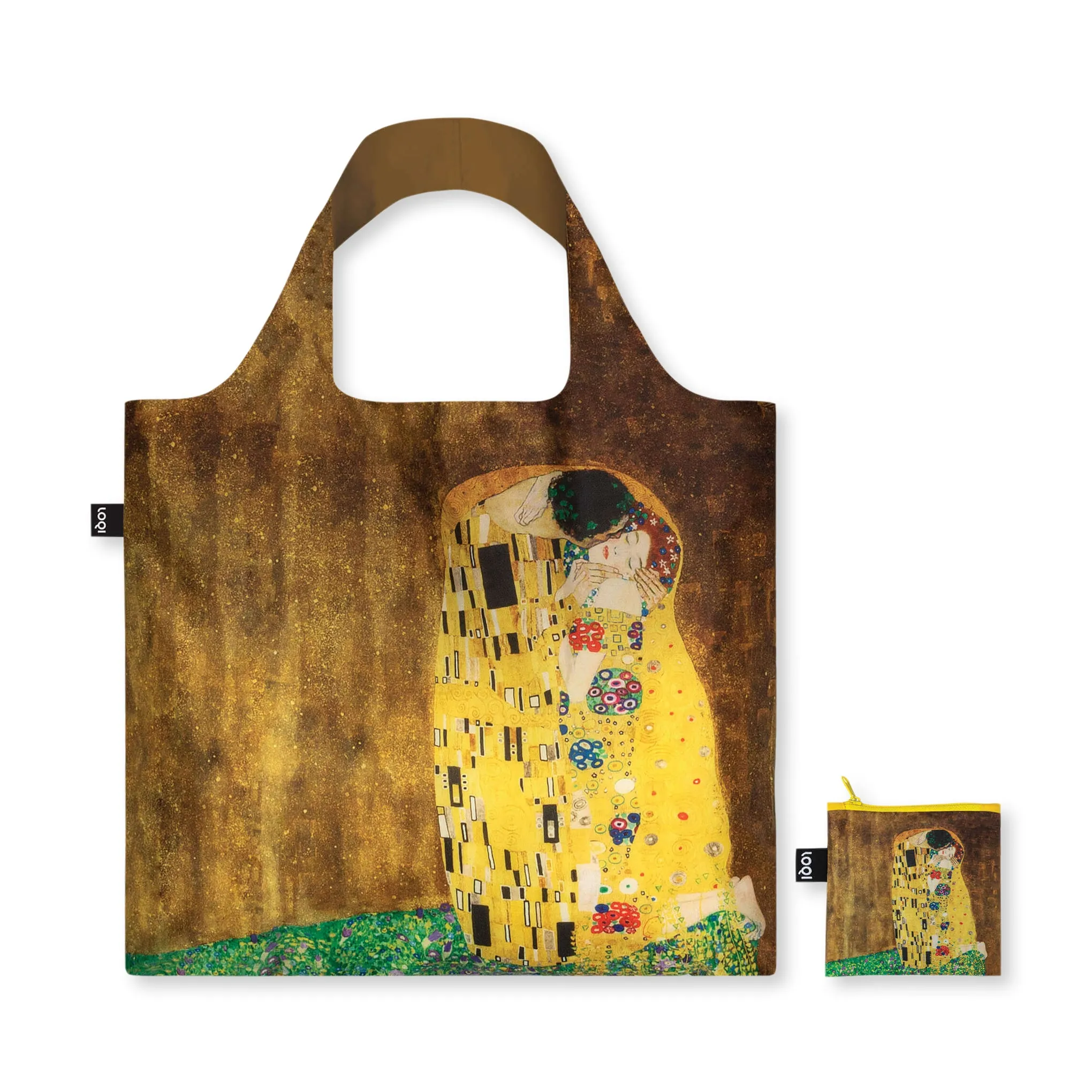 Loqi Recycled Polyester Artist Tote Bag - Gustav Klimt sold by Moma