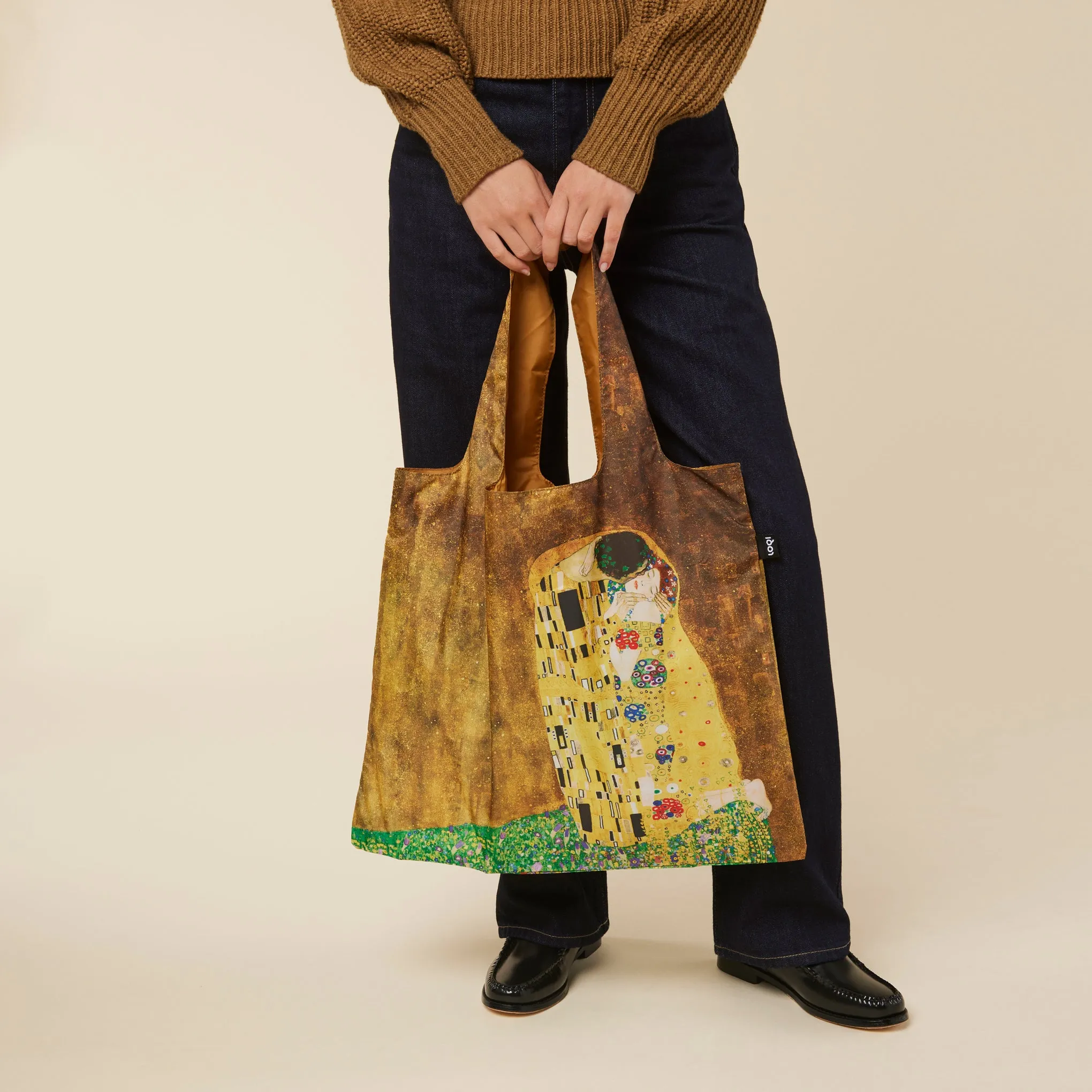 Loqi Recycled Polyester Artist Tote Bag - Gustav Klimt sold by Moma product image thumbnail 5